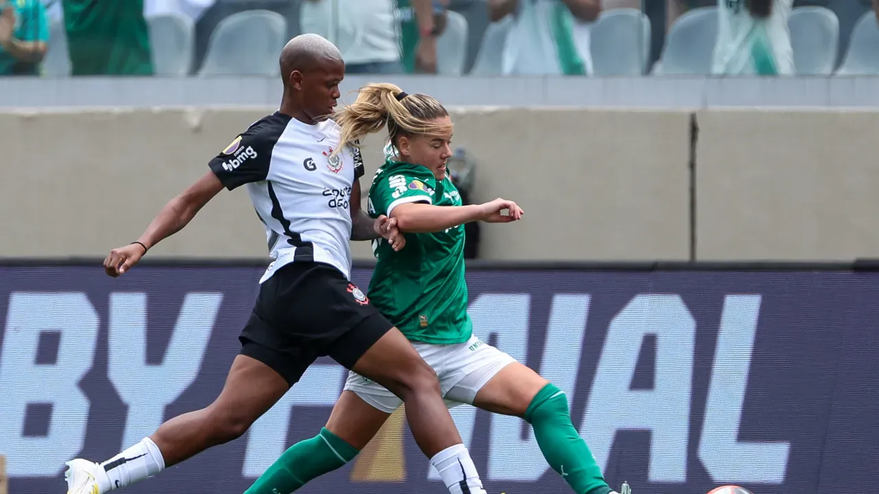 Palmeiras e Corinthians na final do Paulistão Feminino