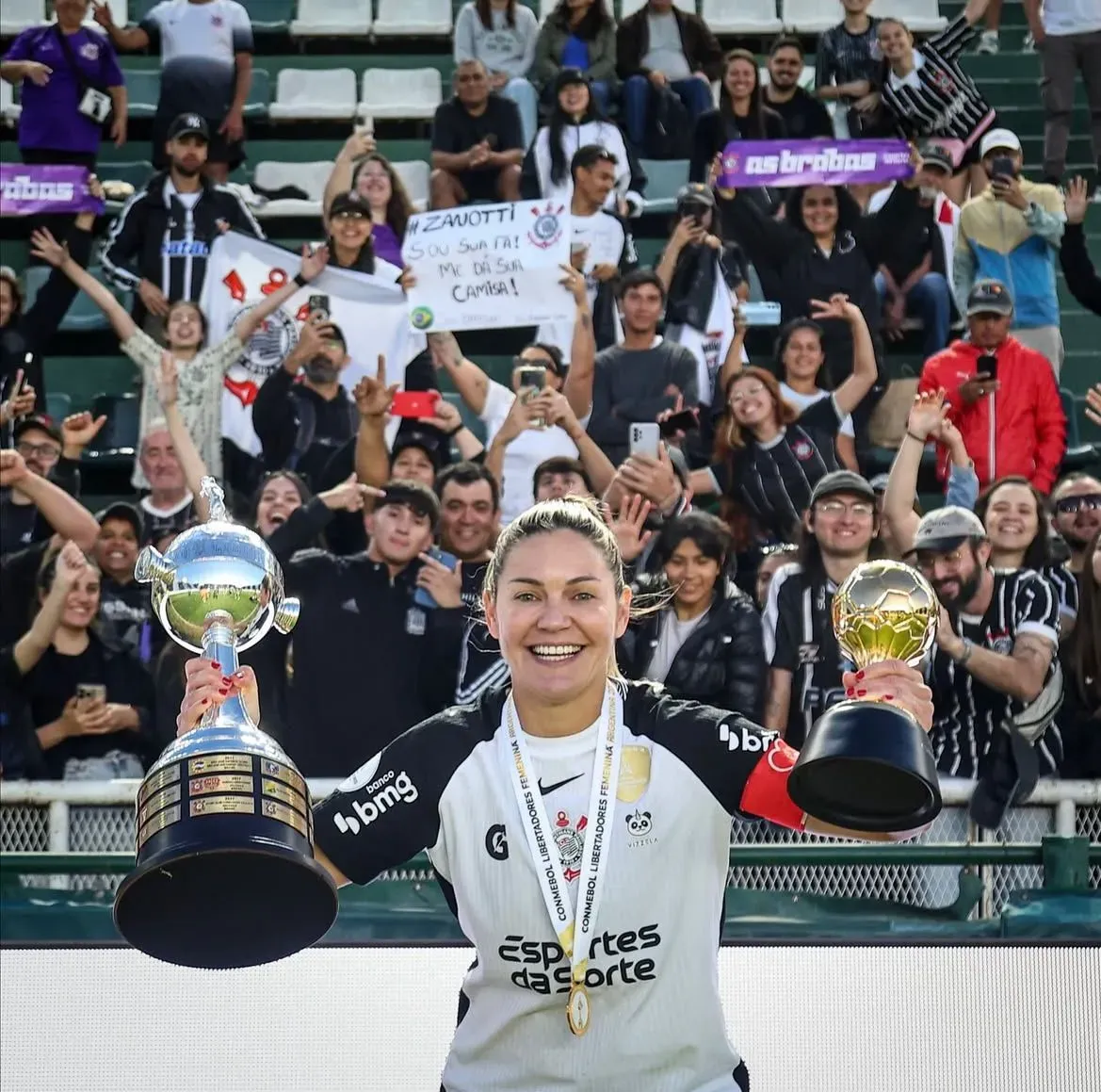 Gabi Zanotti, rainha da América. Foto: Rodrigo Gazzanel/Ag. Corinthians