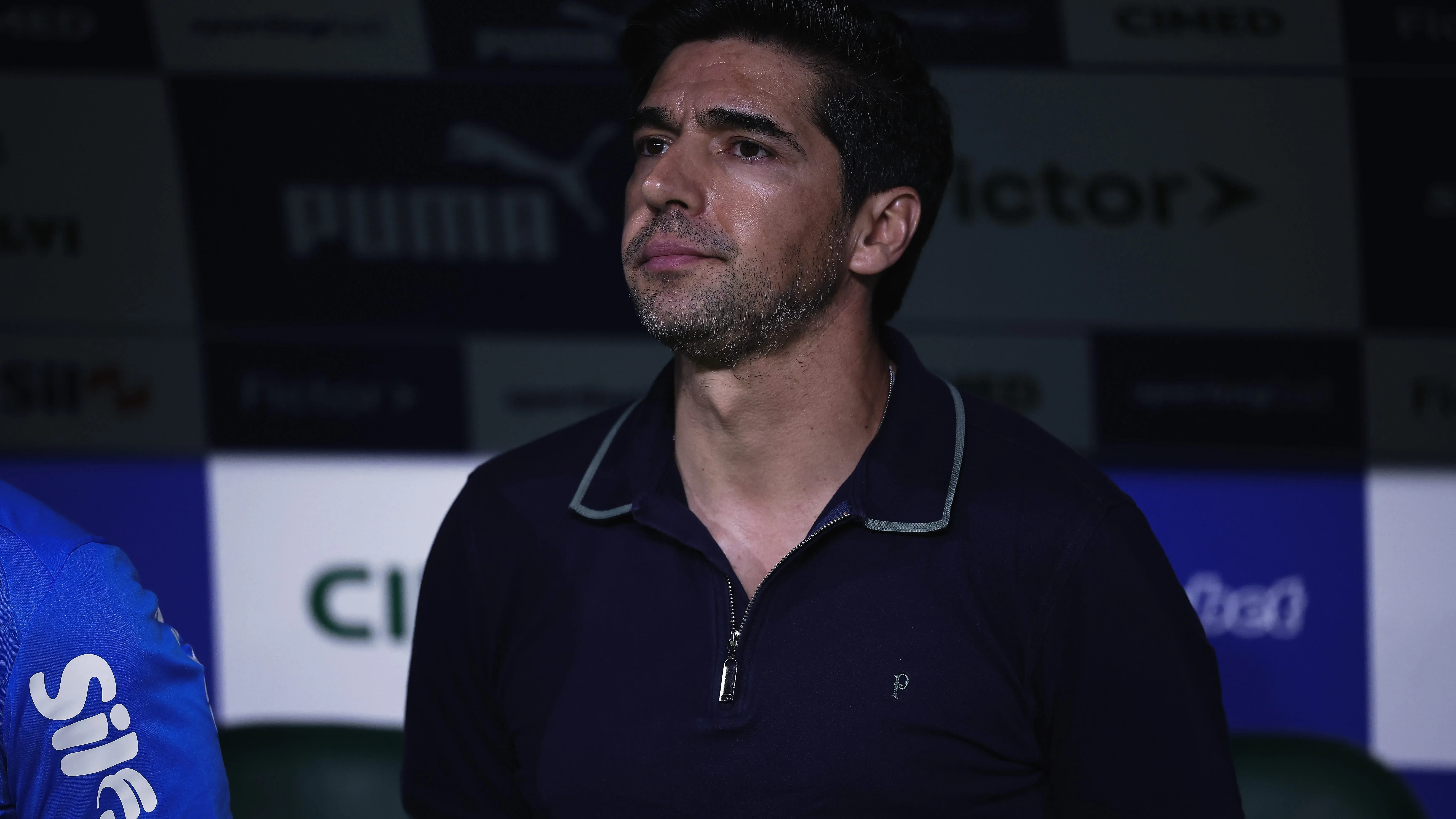 SP – SAO PAULO – 22/11/2025 – BRASILEIRO A 2025, PALMEIRAS X FLUMINENSE – Abel Ferreira tecnico do Palmeiras durante partida contra o Fluminense no estadio Arena Allianz Parque pelo campeonato Brasileiro A 2025. Foto: Ettore Chiereguini/AGIF