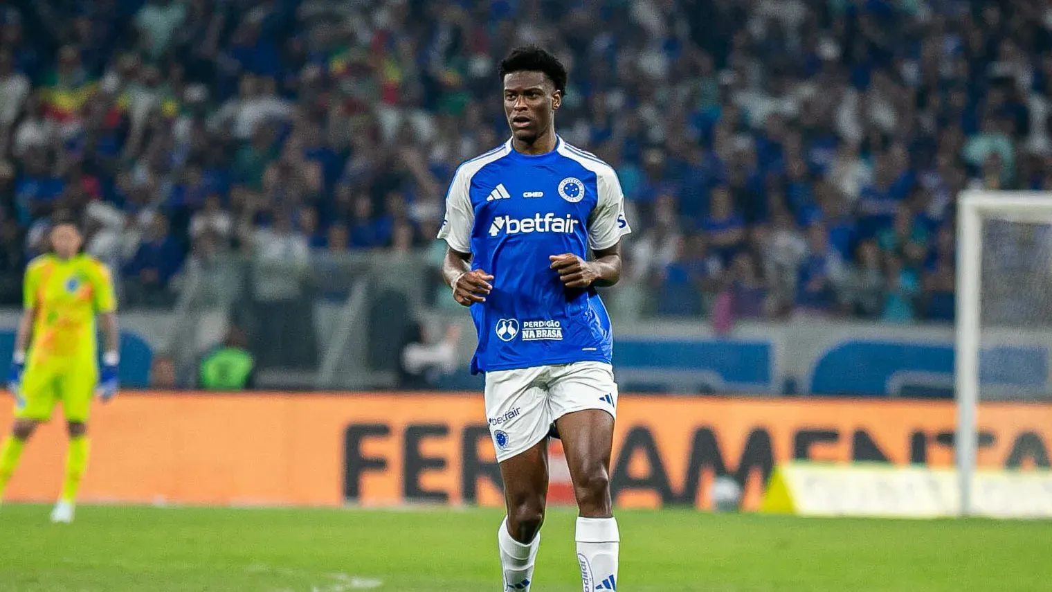 Jonathan Jesus no Cruzeiro. Foto: Fernando Moreno/AGIF