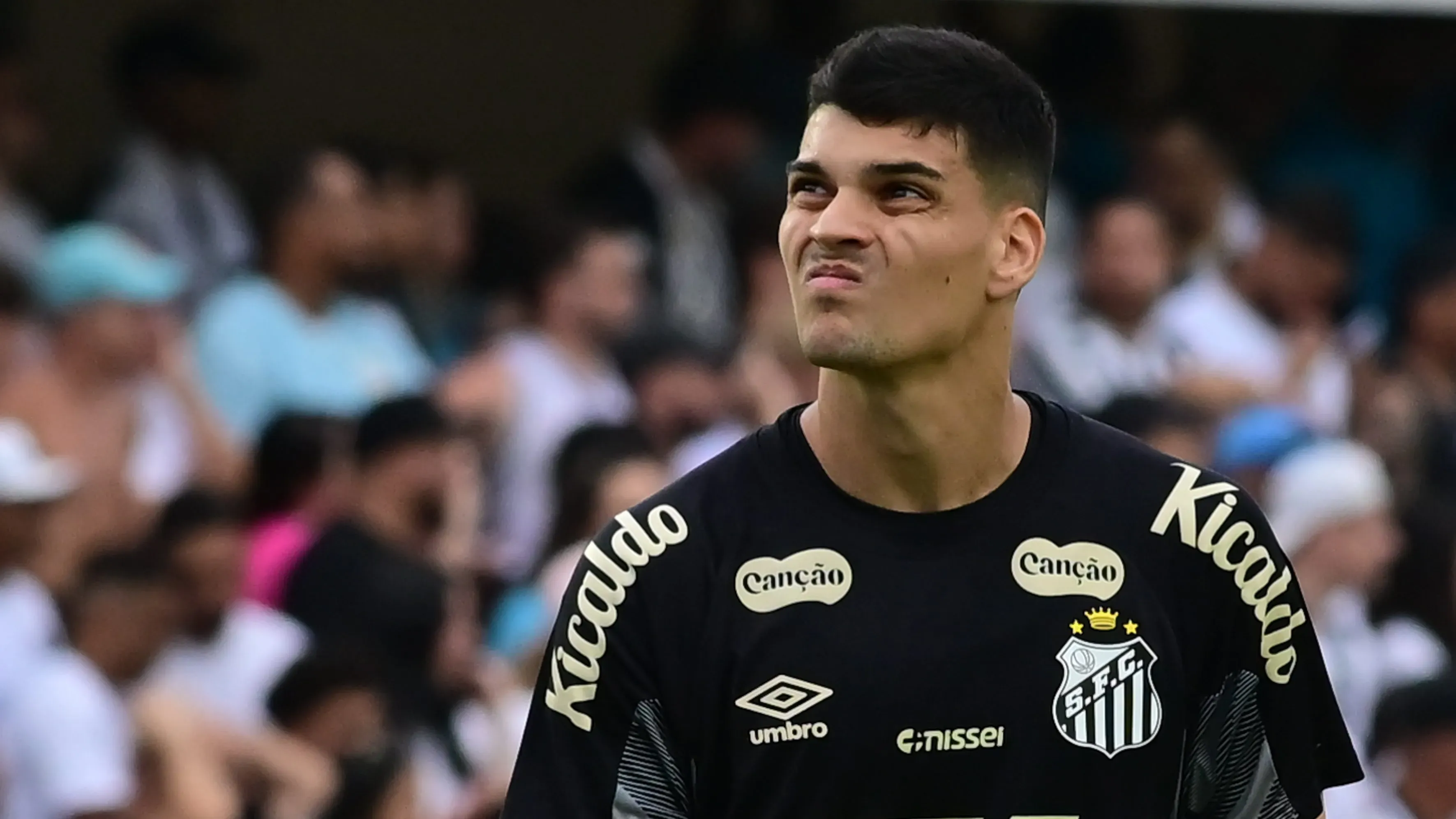 Gabriel Brazão goleiro do Santos