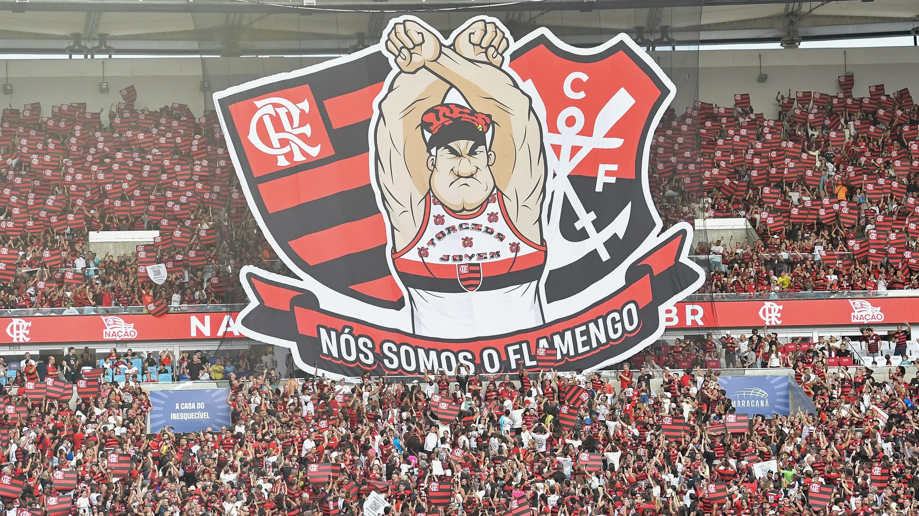 RJ – RIO DE JANEIRO – 31/08/2025 – BRASILEIRO A 2025, FLAMENGO X GREMIO – Torcida do Flamengo durante partida contra Gremio no estadio Maracana pelo campeonato Brasileiro A 2025. Foto: Thiago Ribeiro/AGIF