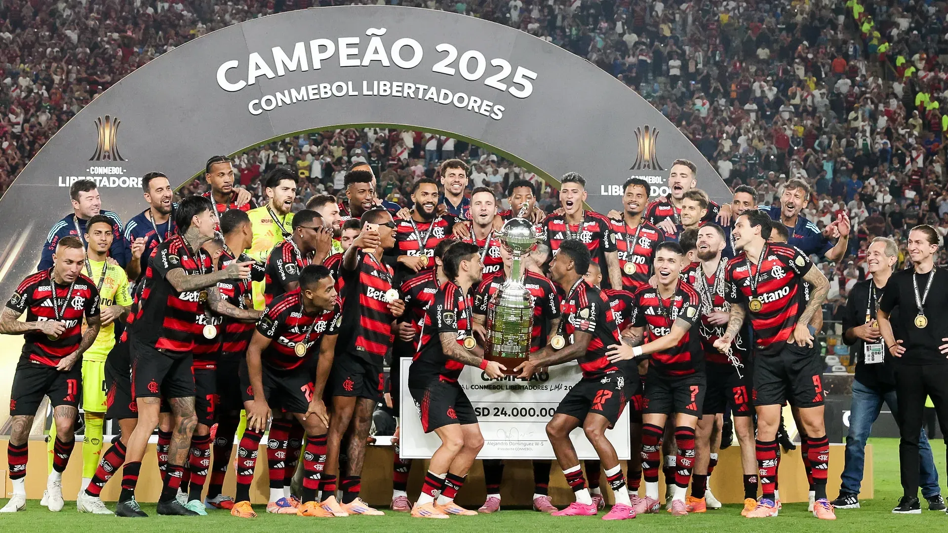 Flamengo campeão da Libertadores