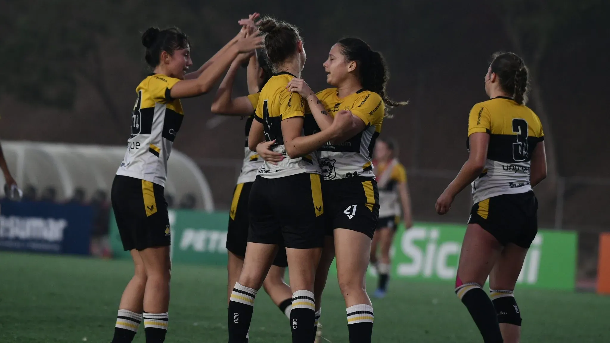 Jogadoras do Criciúma pela Copinha Feminina