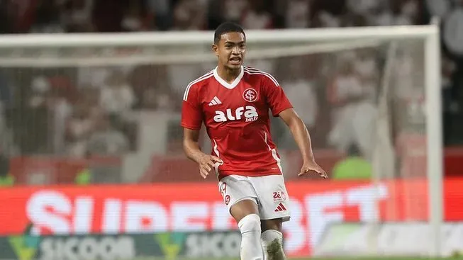Luis Otávio no Inter. Foto: Ricardo Duarte / Internacional