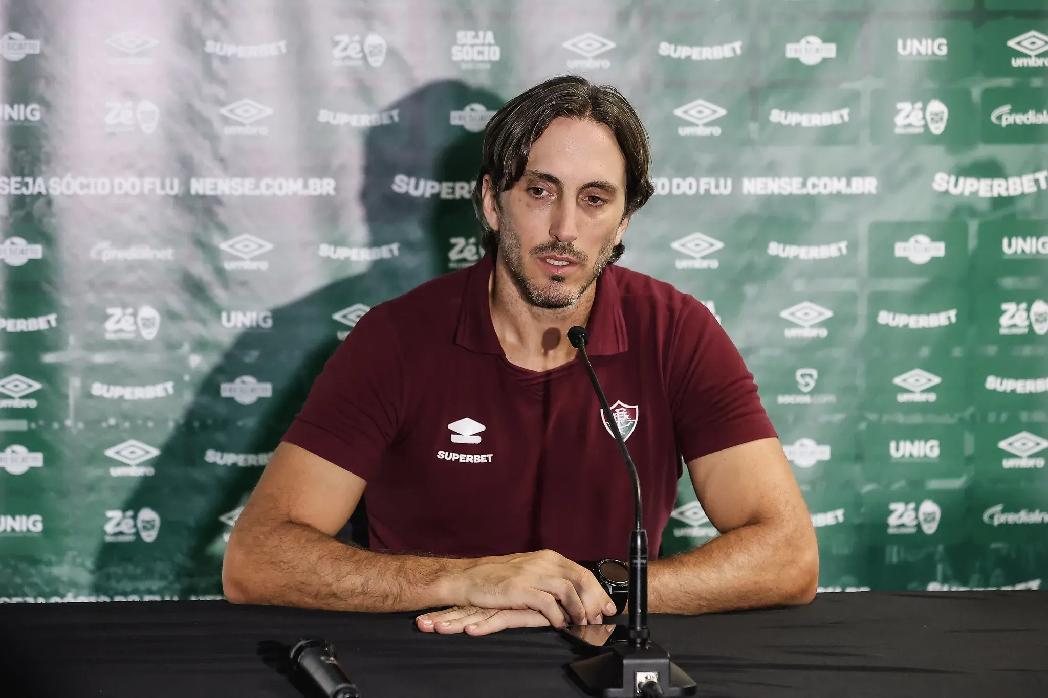 Luis Zubeldía, técnico do Fluminense