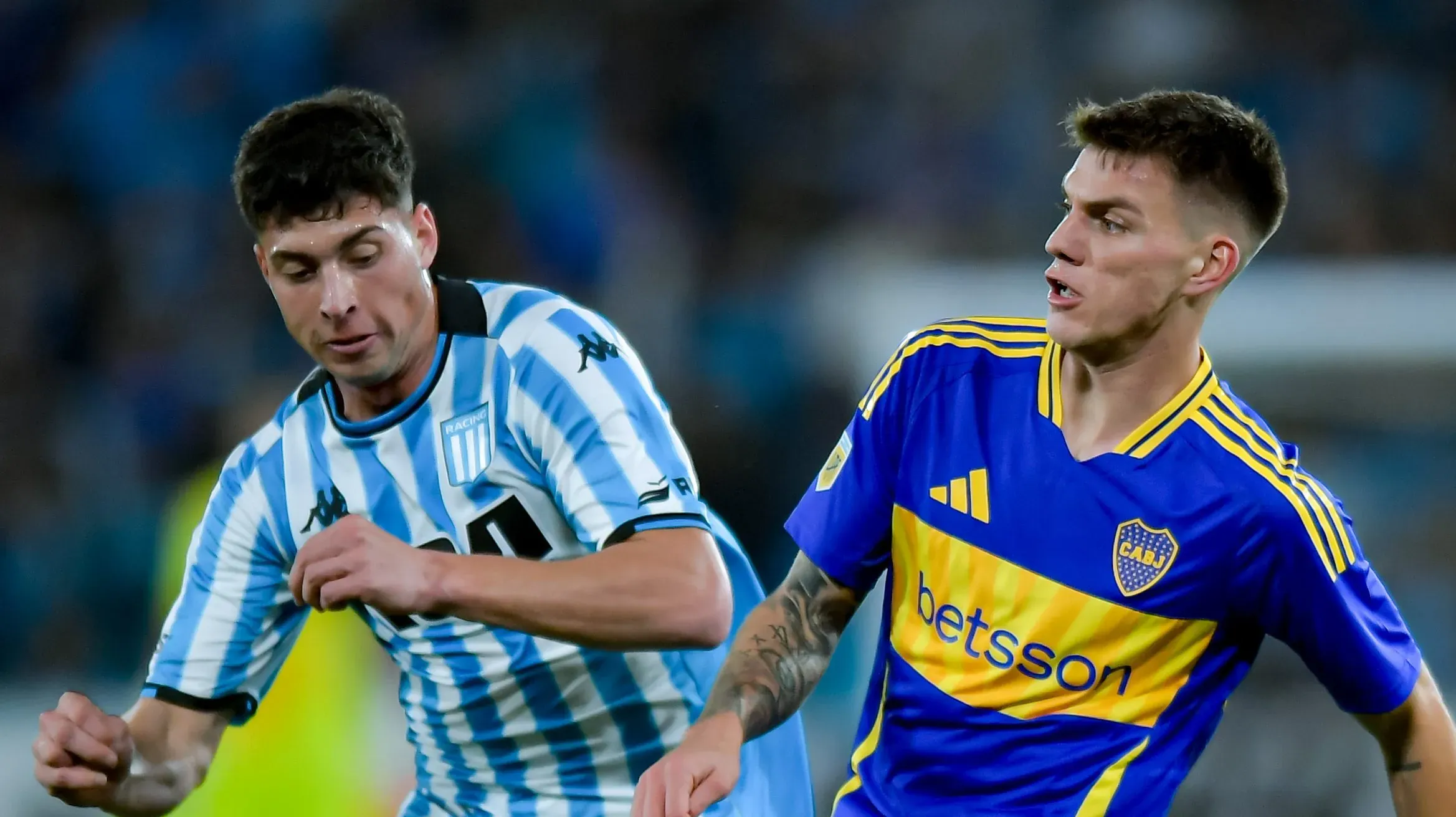 Foto: Marcelo Endelli/Getty Images – Camisa 5 do Racing pode pintar no Santos em 2026.