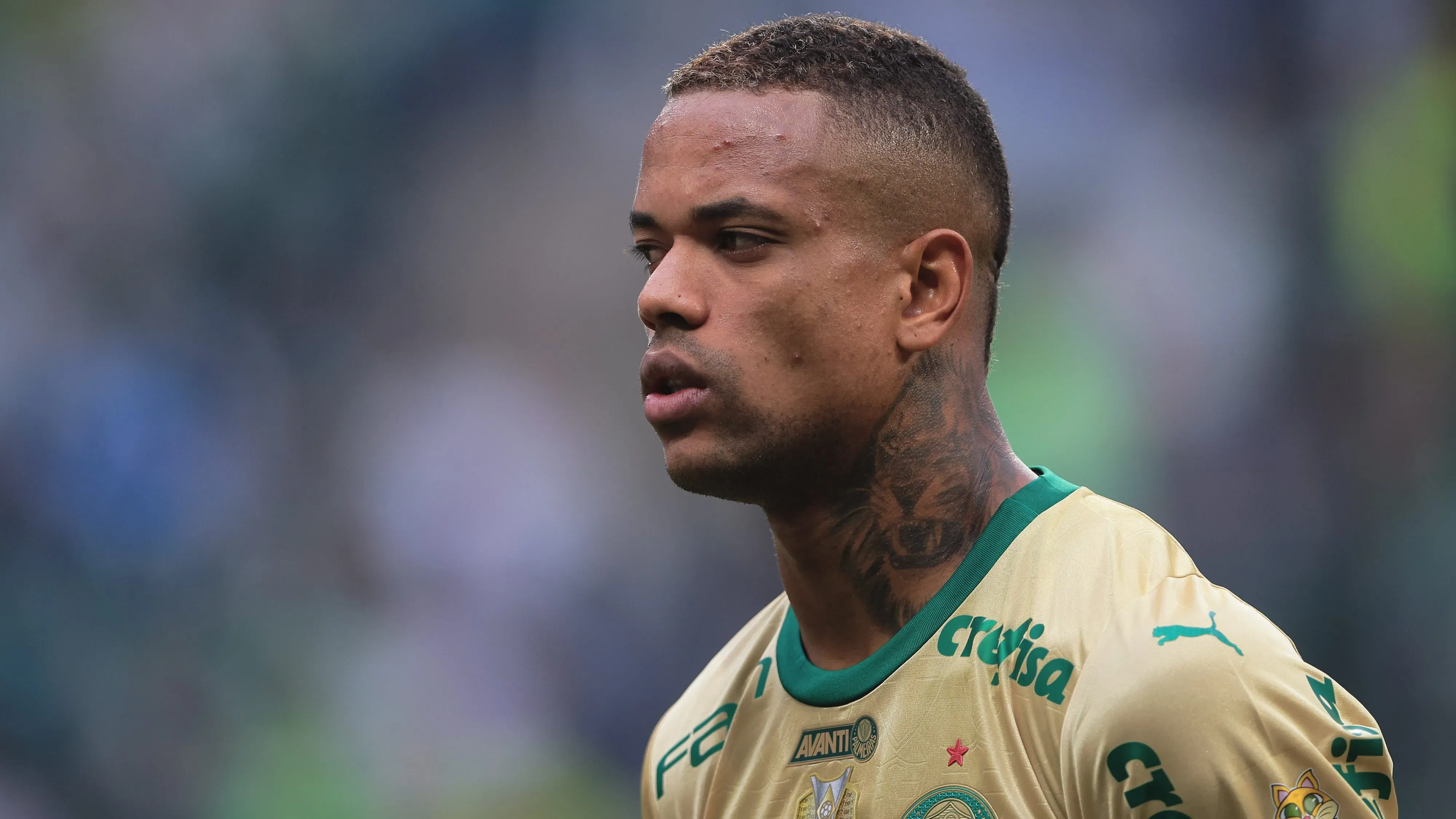 Caio Paulista em campo pelo Palmeiras. Foto: Ettore Chiereguini/AGIF