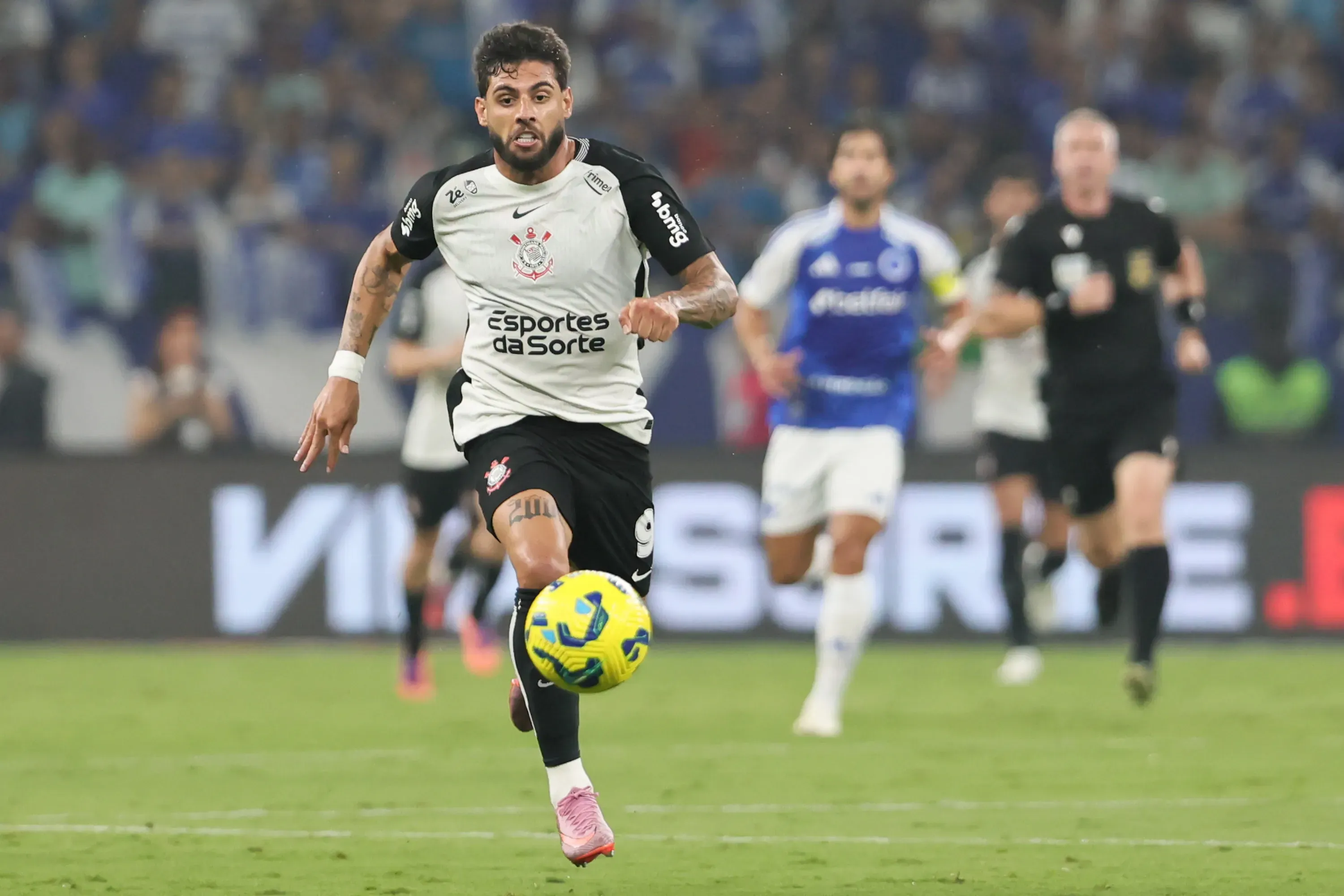 Yuri Alberto durante partida da semifinal da Copa do Brasil – Foto: Gilson Lobo/AGIF