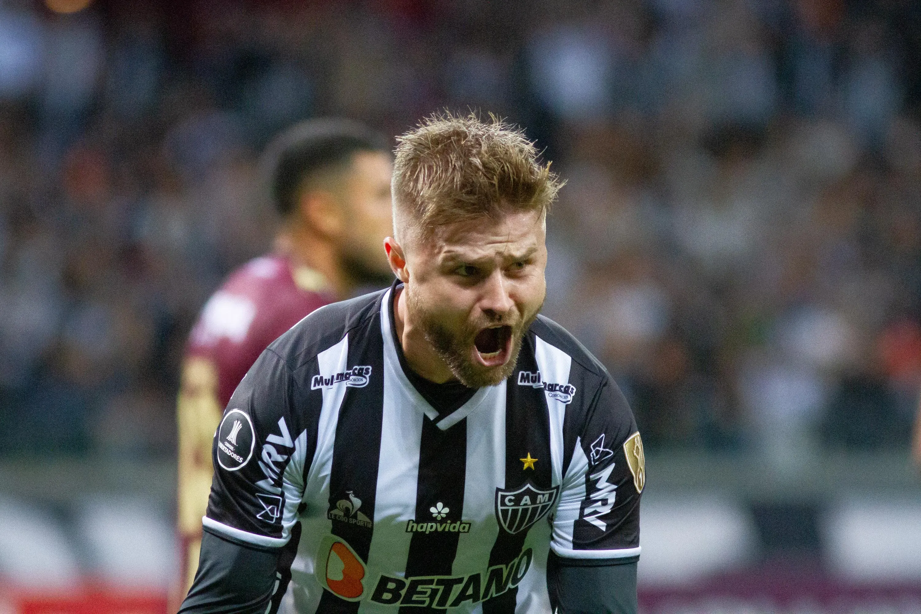 Eduardo Sasha em seus tempos de Atlético Mineiro – Foto: Fernando Moreno/AGIF