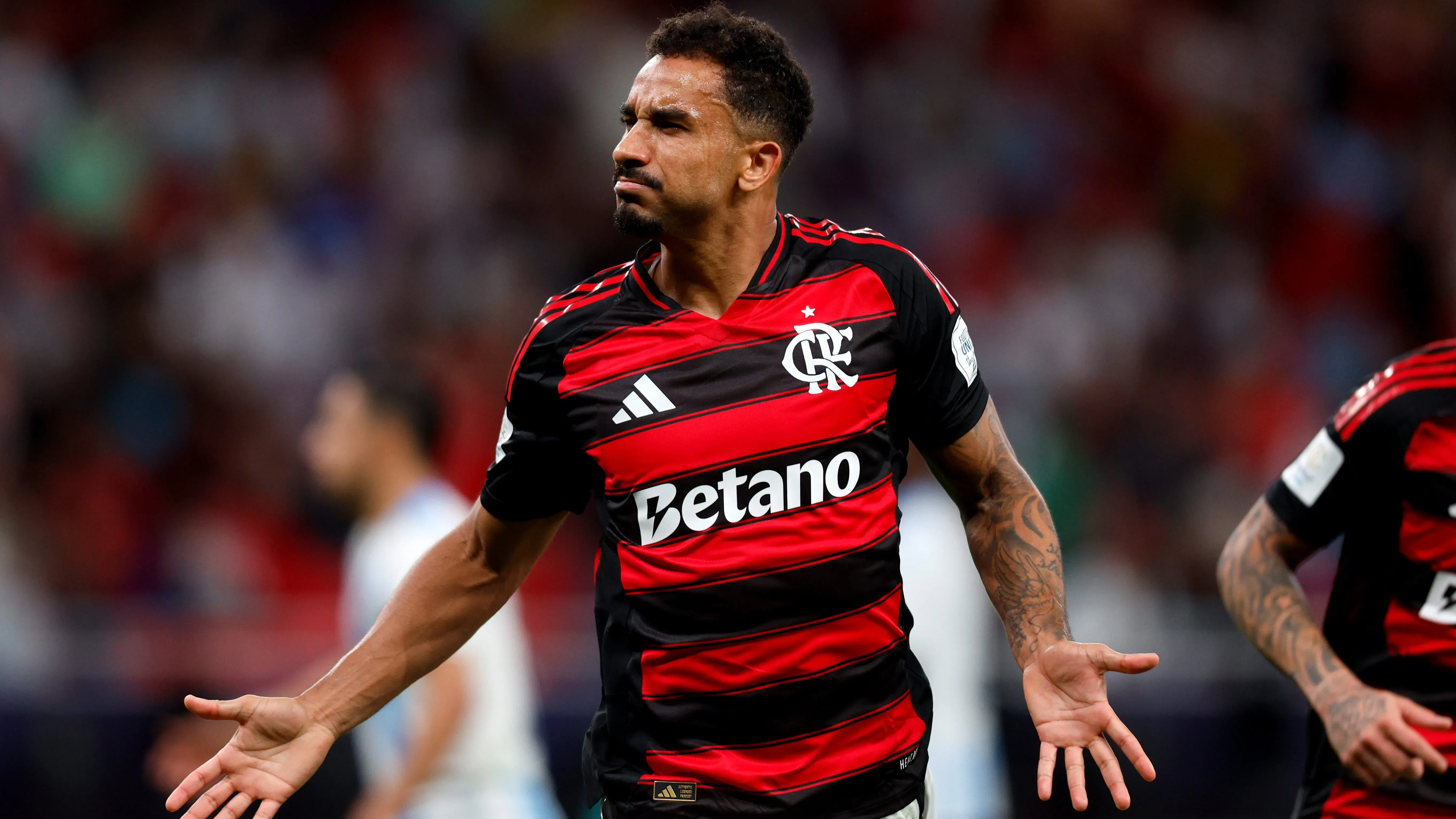 Danilo marcou um dos gols da vitória do Flamengo contra o Pyramids. Foto: Getty Images/Getty Images