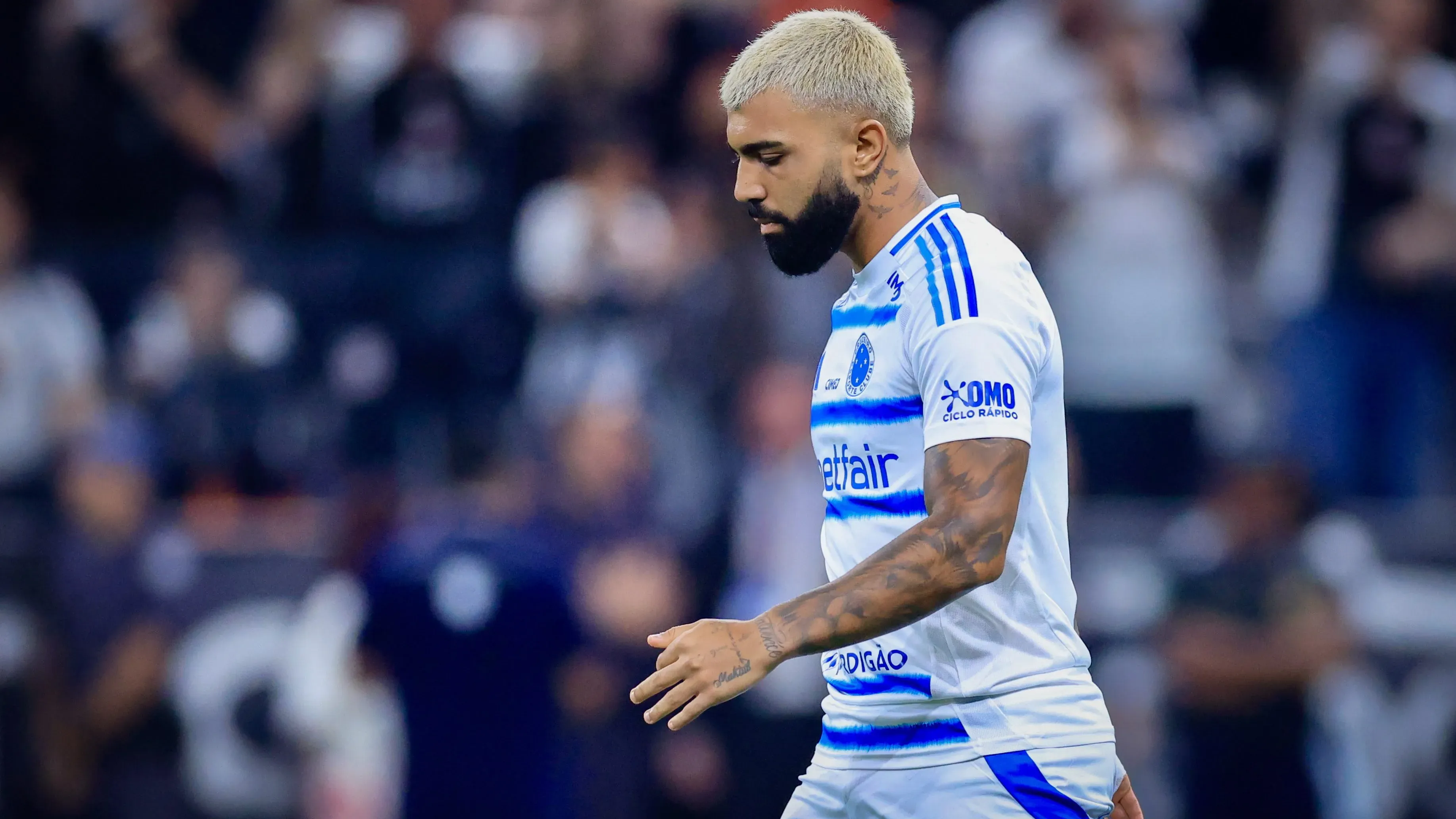 Gabigol vive momento conturbado no Cruzeiro e pode facilitar ida para o Santos – Foto: Marcello Zambrana/AGIF