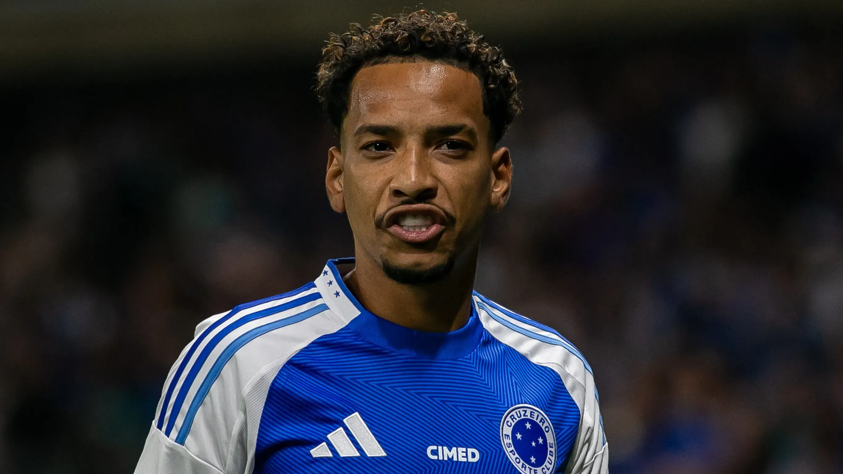 Matheus Pereira no Cruzeiro. Foto: Fernando Moreno/AGIF