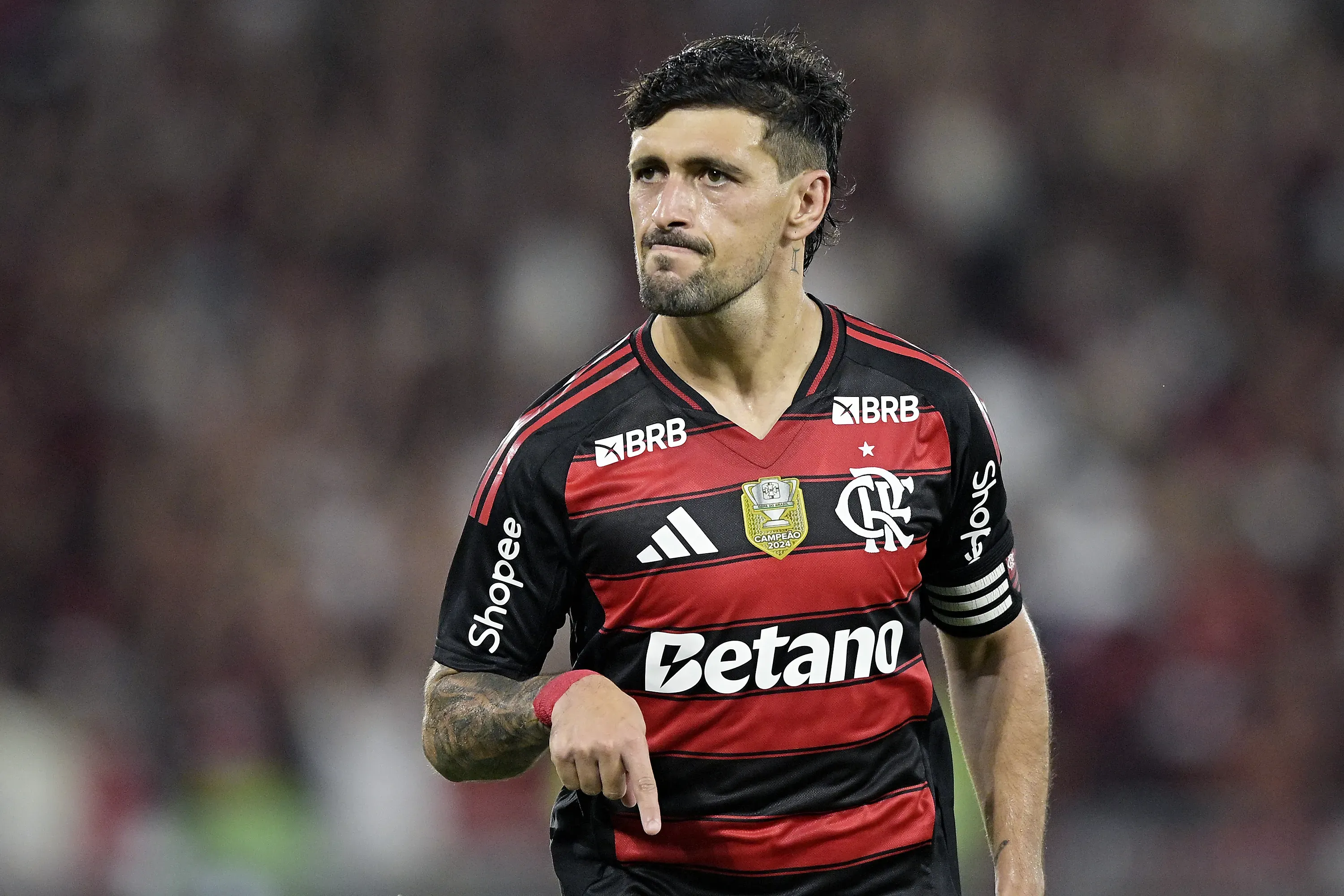 Arrascaeta é o principal jogador do Flamengo. Foto: Alexandre Loureiro/AGIF