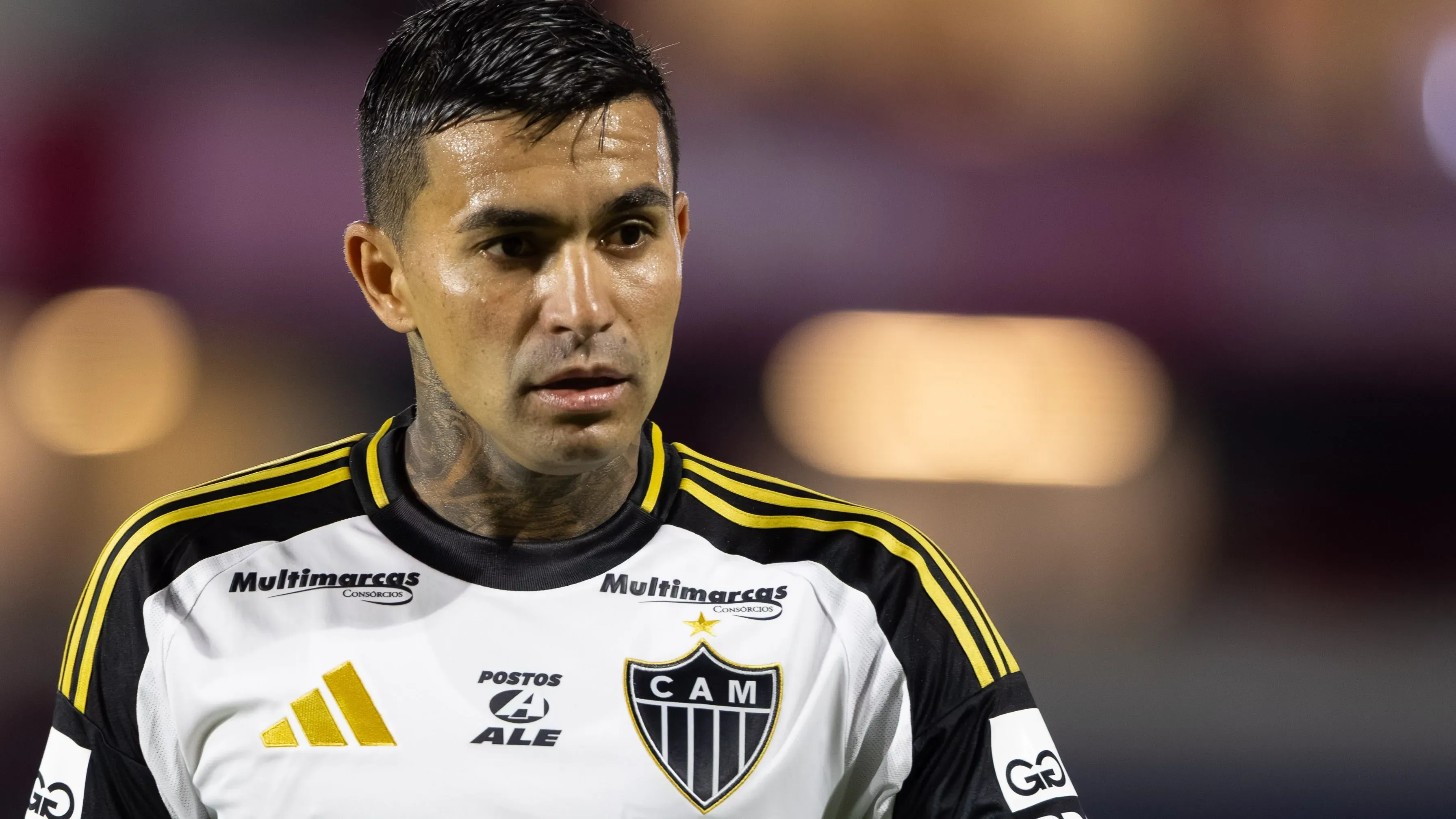 Dudu não quer deixar o Atlético Mineiro.Foto: Joisel Amaral/AGIF