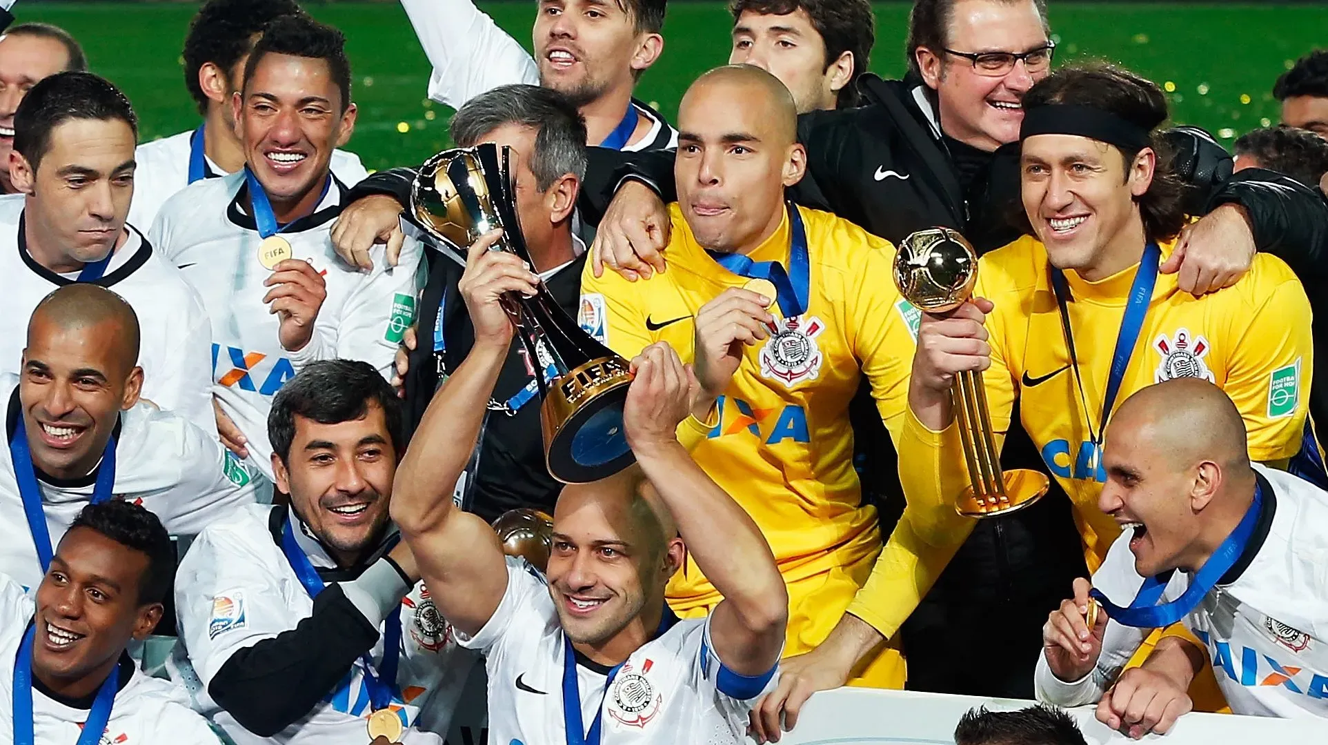 Jogadores do Corinthians