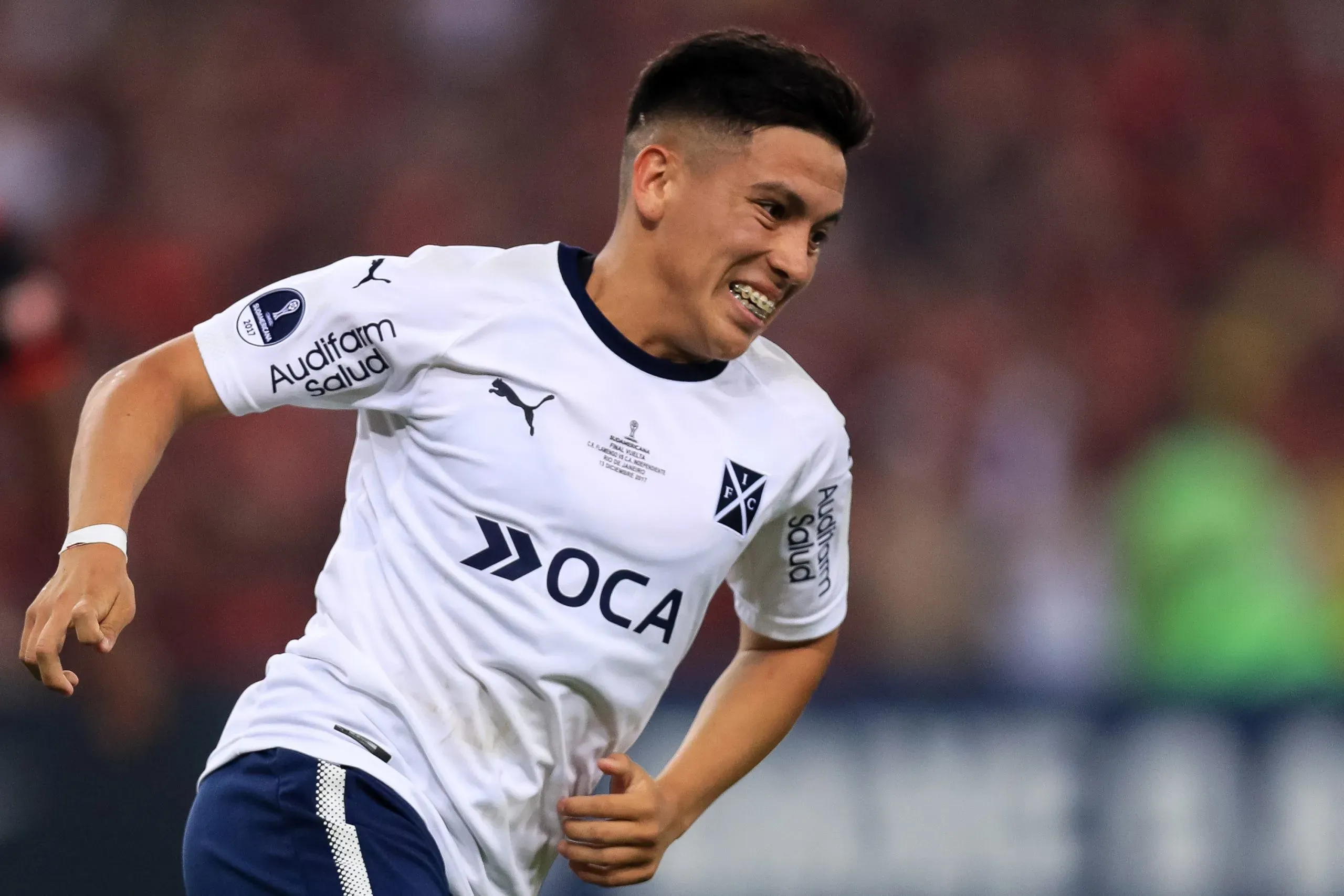 Esequiel Barco volta a ficar na mira do Palmeiras. Foto: Buda Mendes/Getty Images)
