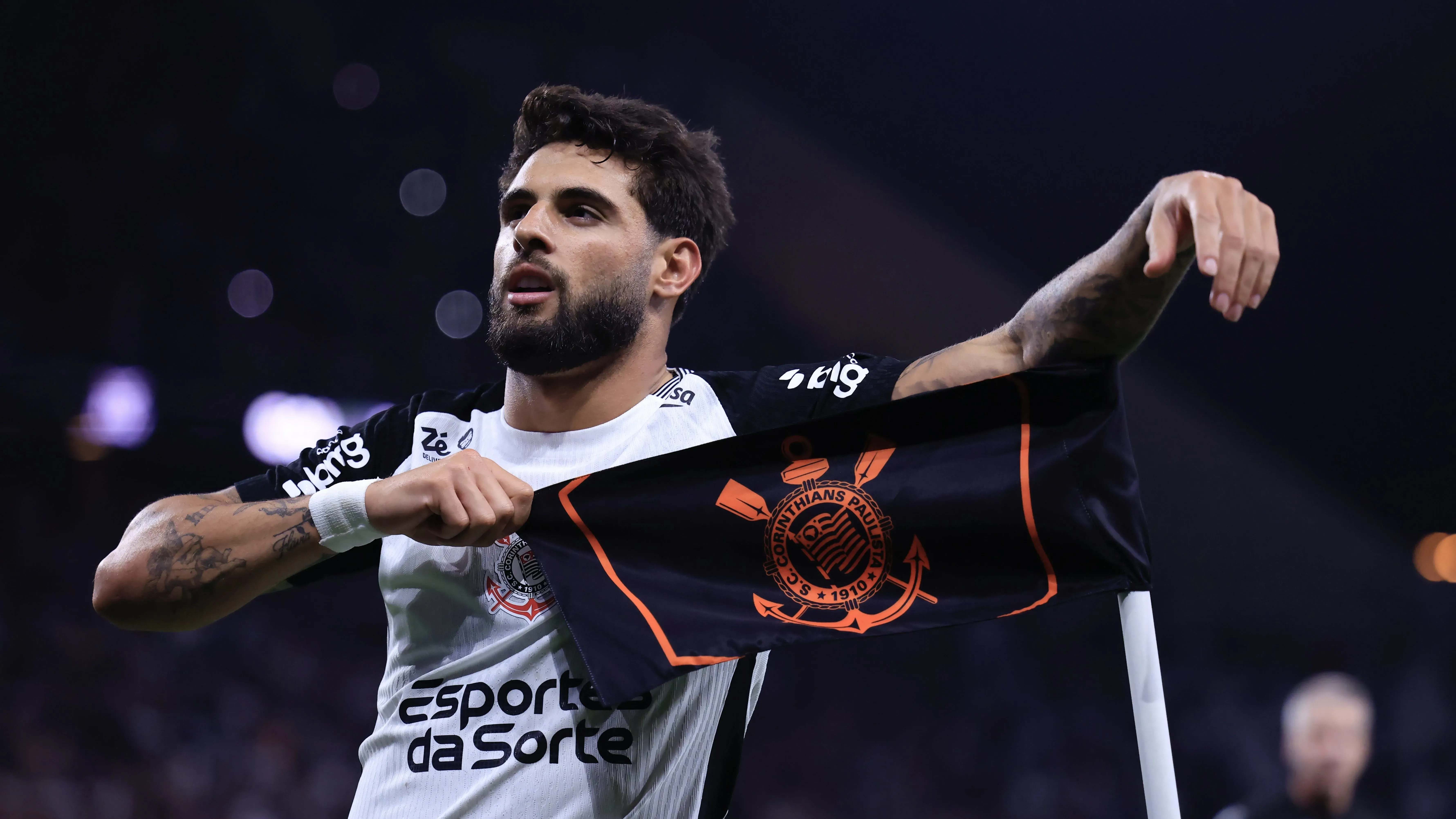 Yuri Alberto jogará as finais no sacrifício – Foto: Marcello Zambrana/AGIF