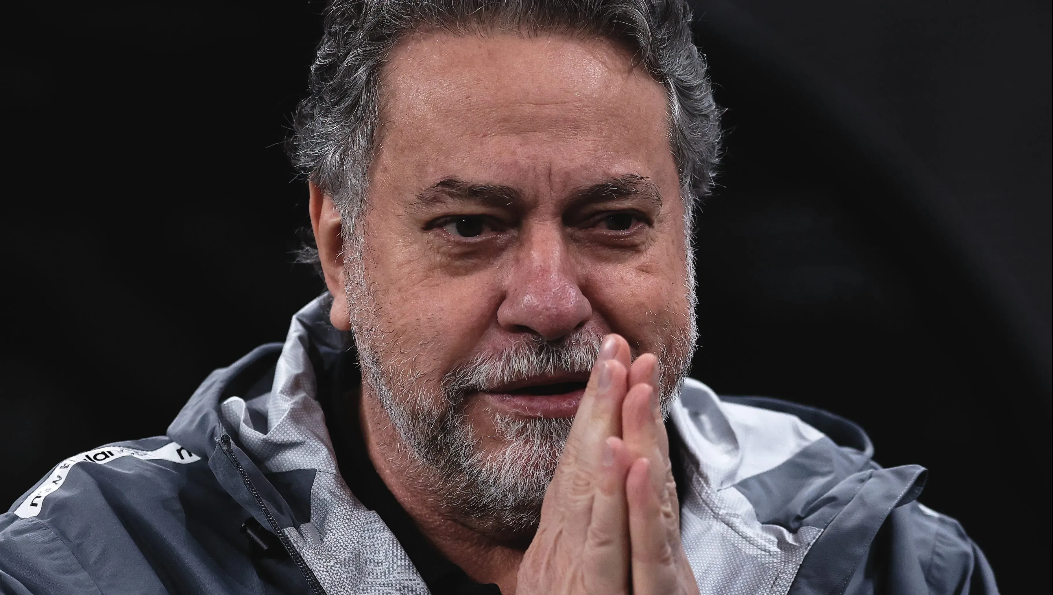 SP – SAO PAULO – 20/11/2025 – BRASILEIRO A 2025, CORINTHIANS X SAO PAULO – Julio Casares presidente do Sao Paulo durante partida contra o Corinthians no estadio Arena Corinthians pelo campeonato Brasileiro A 2025. Foto: Ettore Chiereguini/AGIF