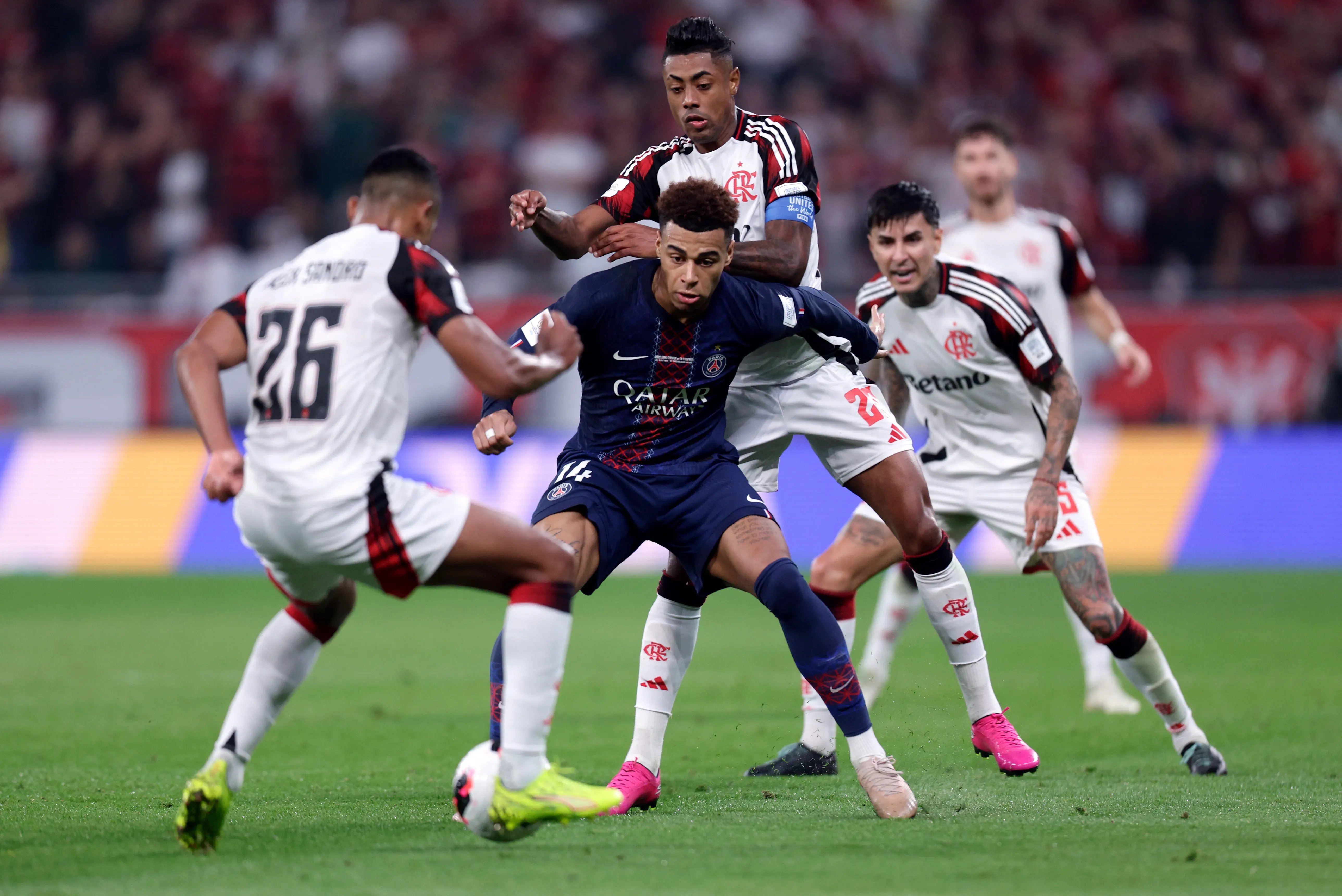 Flamengo x PSG. (Photo by Getty Images/Getty Images)
