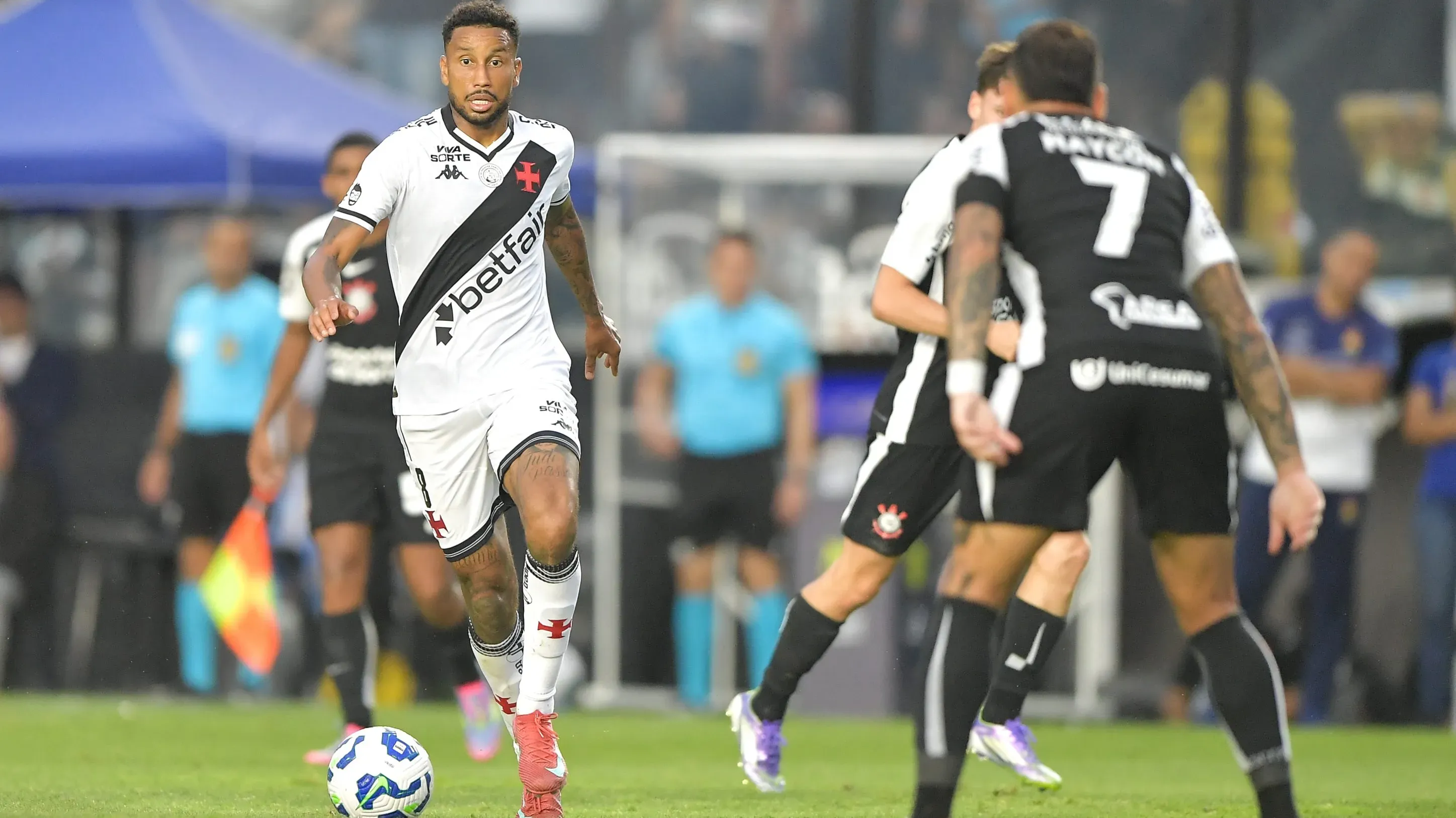 Corinthians X Vasco. Foto: Thiago Ribeiro/AGIF