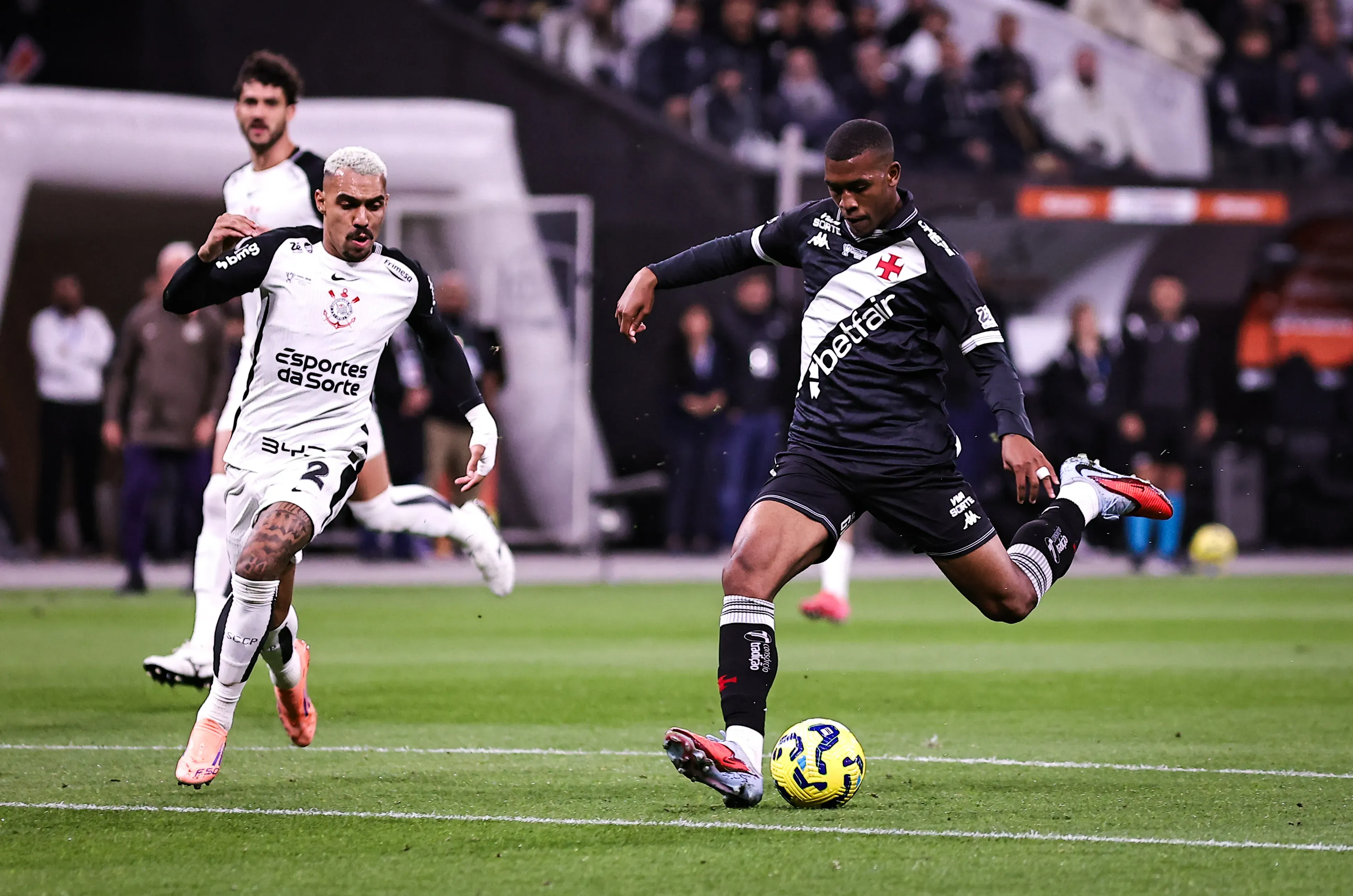 Corinthians ficou no empate sem gols com o Vasco. Foto: Fabio Giannelli/AGIF