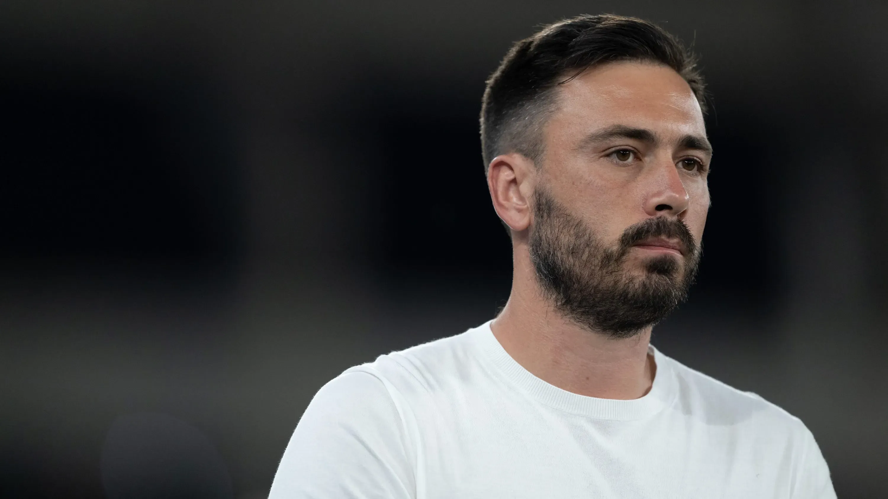 Davide Ancelotti, técnico do Botafogo, citou jogo contra o Grêmio. Foto: Jorge Rodrigues/AGIF