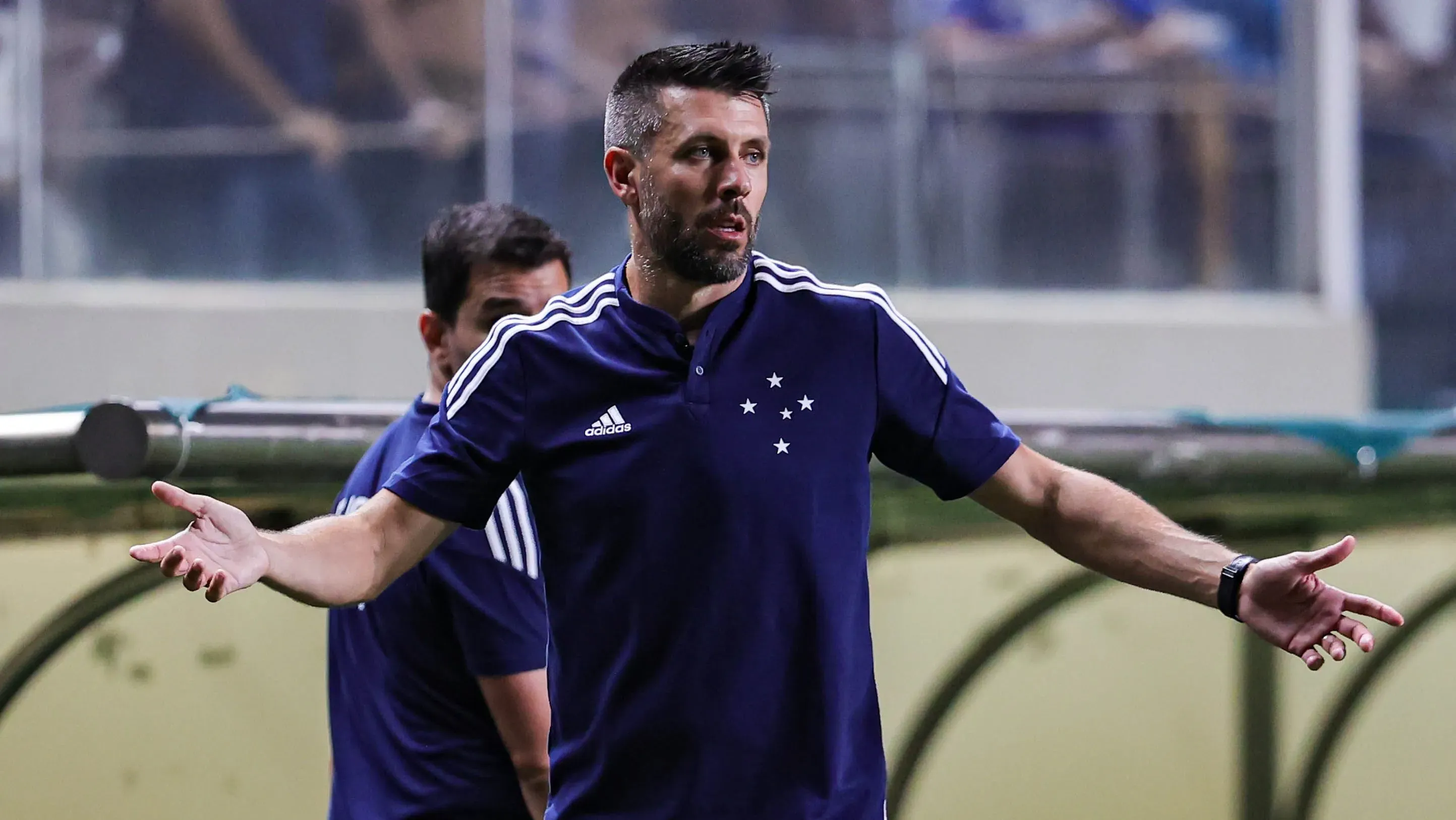 Pezzolano no Cruzeiro. Foto: Gilson Junio/AGIF