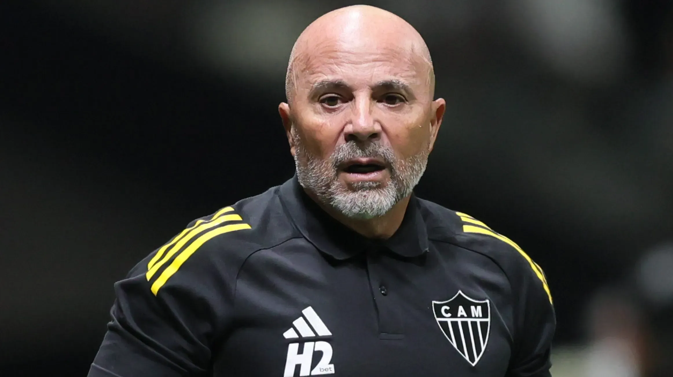 Jorge Sampaoli sofre com fragilidade ofensiva do Galo - Foto: Gilson Lobo/AGIF.