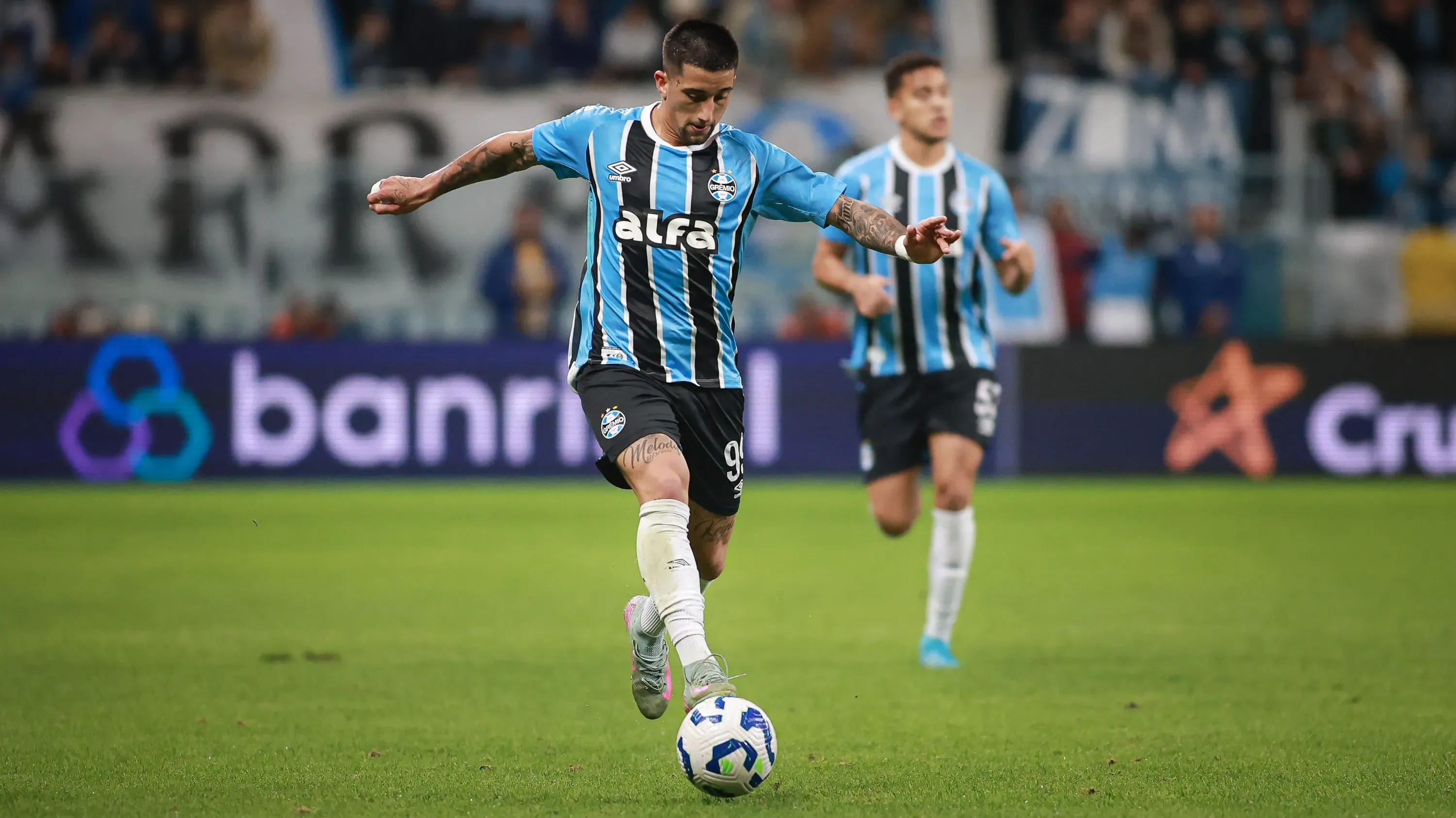 Cristian Olivera em ação pelo Imortal – Franzoi/AGIF