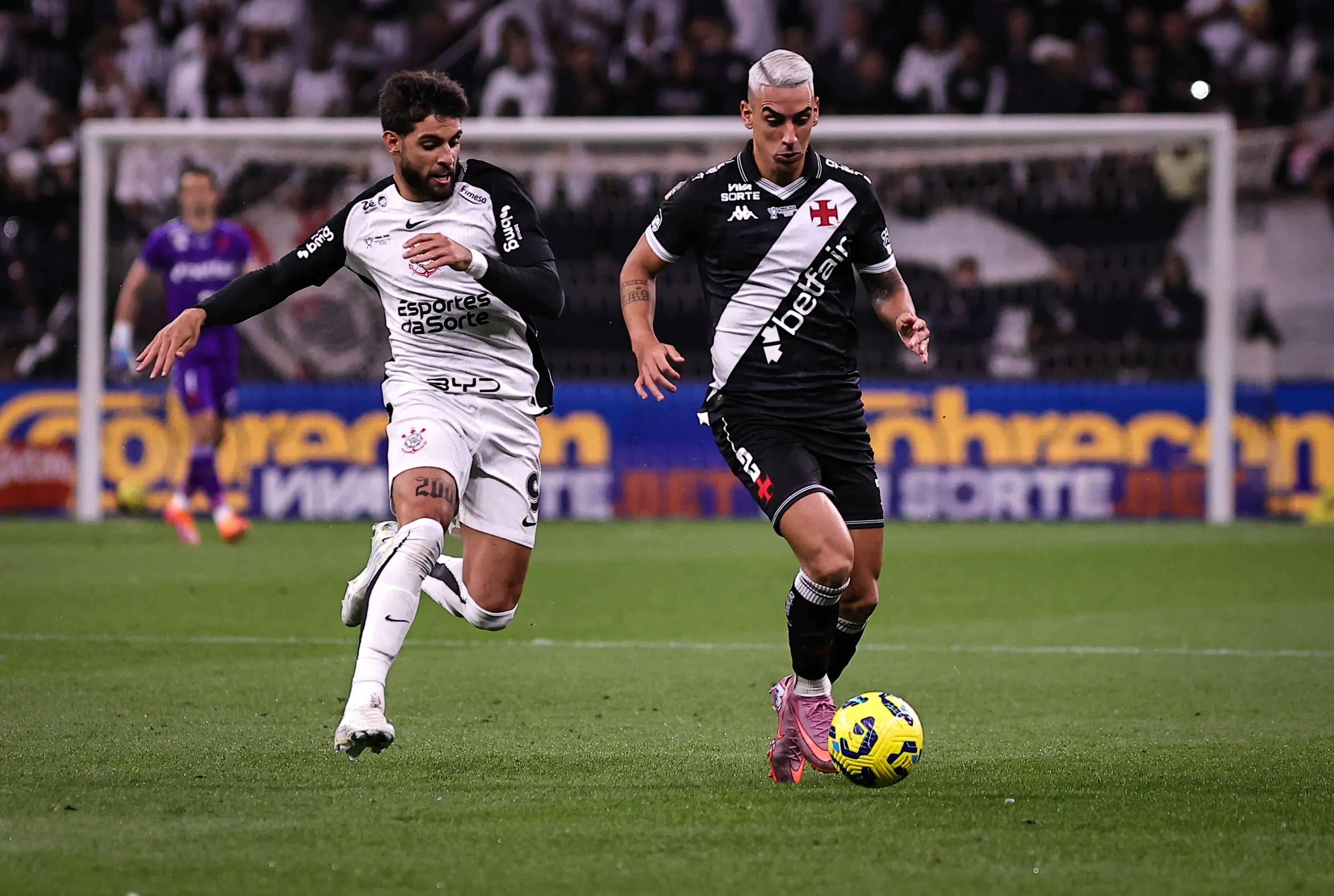 Corinthians e Vasco empataram sem gols pela ida da final da Copa do Brasil. Foto: Fabio Giannelli/AGIF