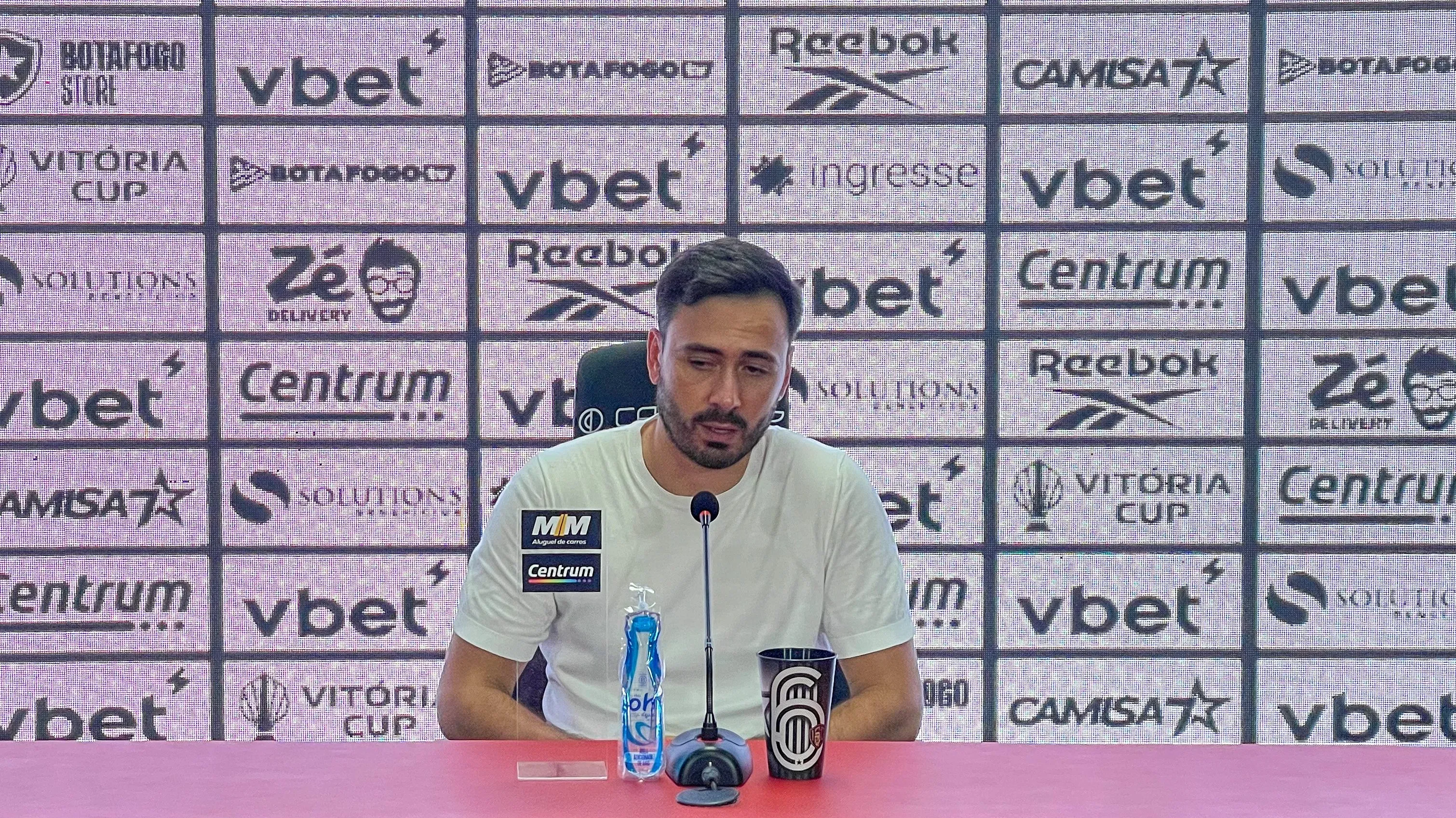 Davide Ancelotti, ex-treinador do Botafogo. Foto: Marcio Jose/AGIF