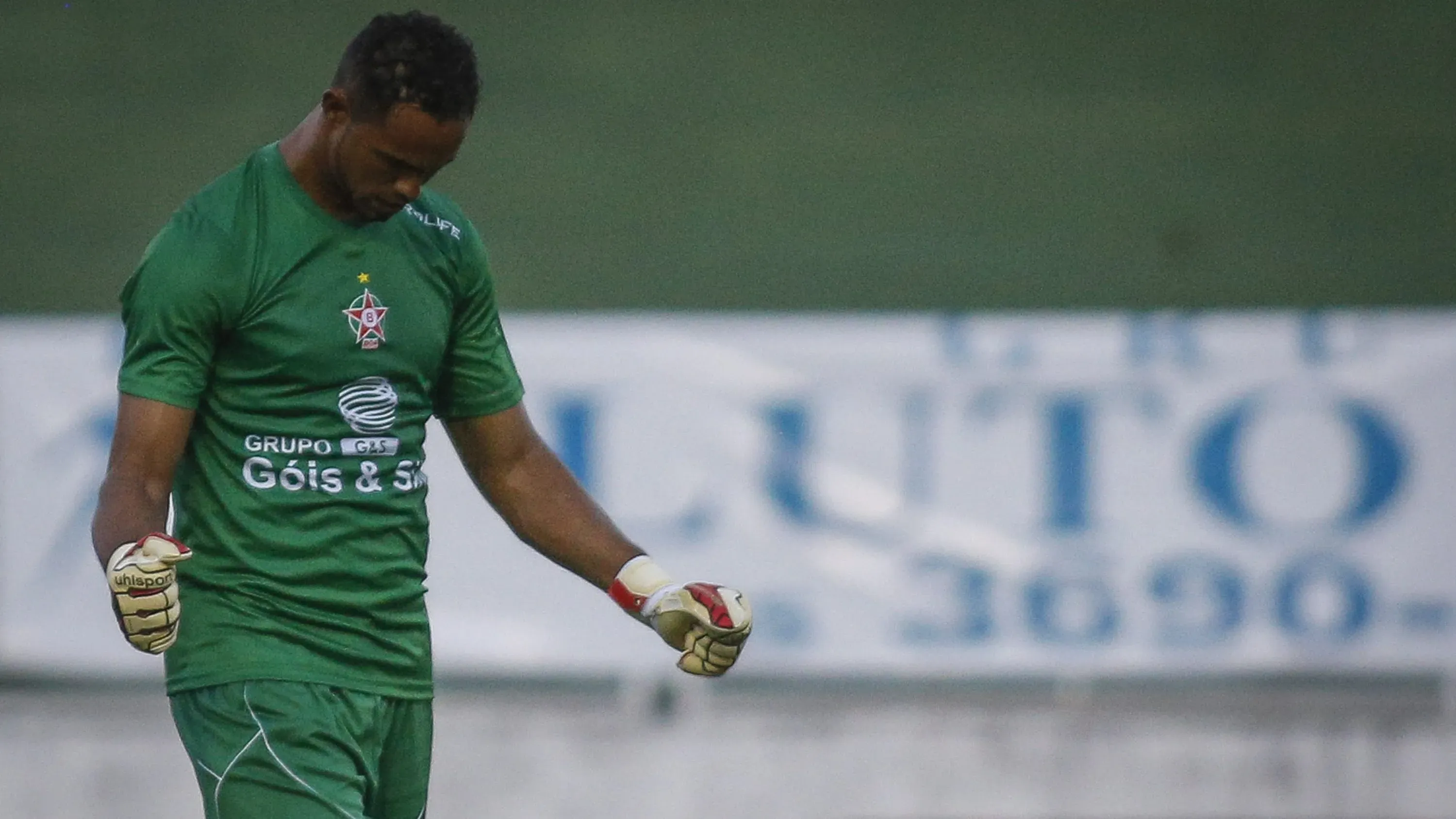 Varginha-MG – 08/04/2017 – MINEIRO 2017 – Boa Esporte x Uberaba – Goleiro Bruno Fernandes jogador do Boa Esporte durante partida no Estafio Melao. Foto: Thomas Santos/AGIF