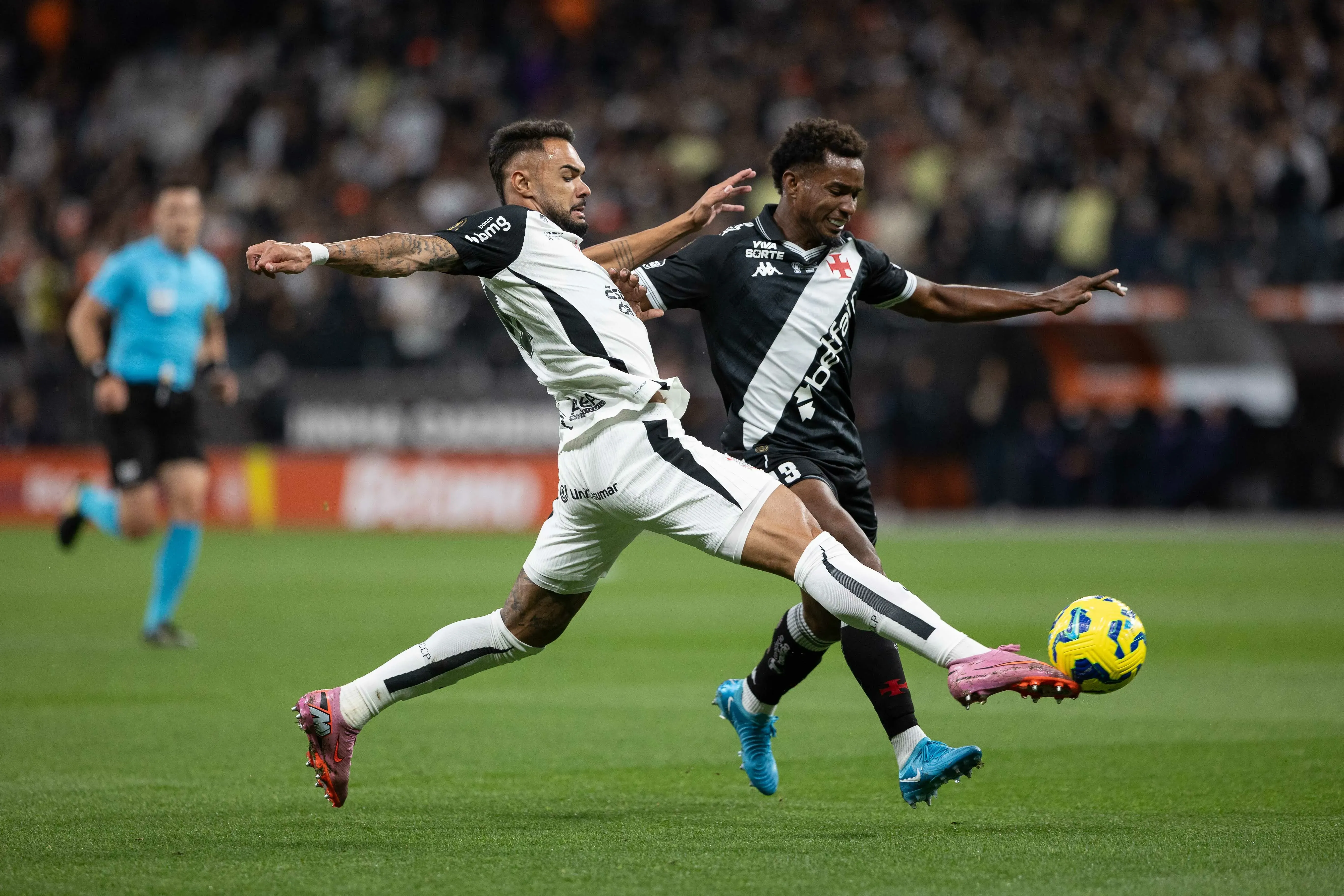 Corinthians empatou com o Vasco na ida da final da Copa do Brasil. Foto: Joisel Amaral/AGIF