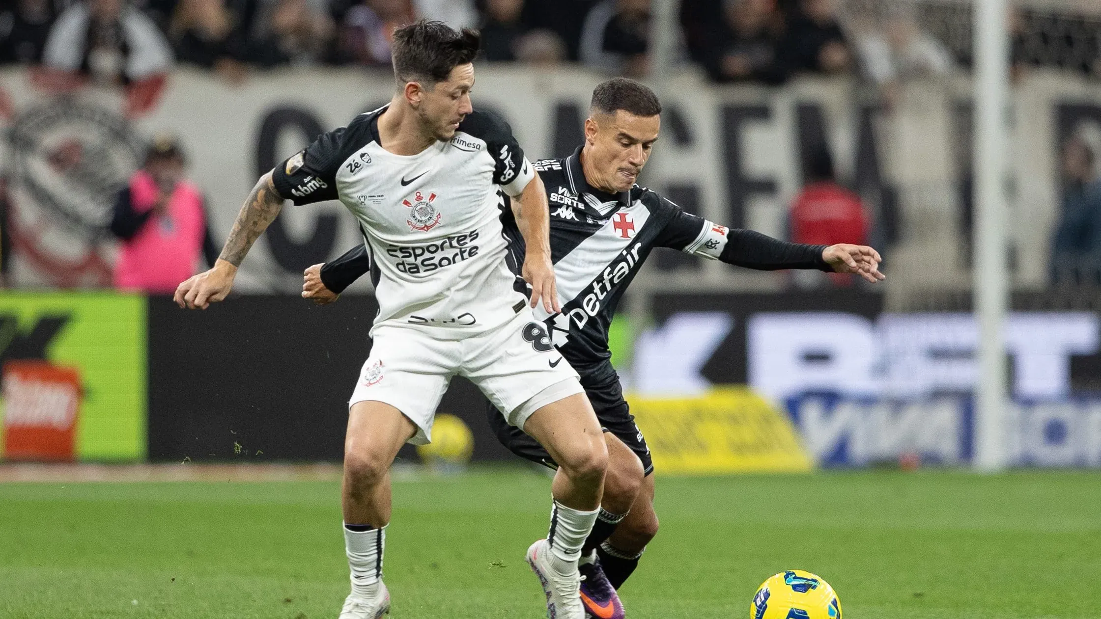 Vasco X Corinthians. Foto: Joisel Amaral/AGIF
