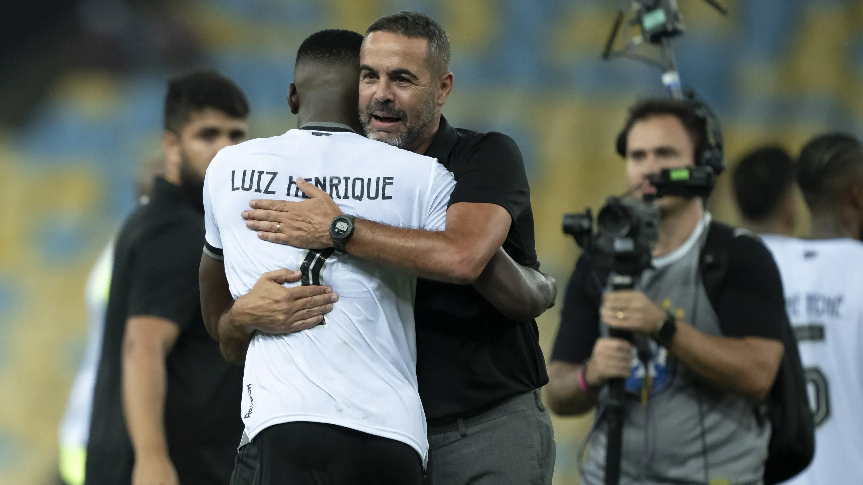 Luiz Henrique e Artur Jorge em 2024. Foto: Jorge Rodrigues/AGIF