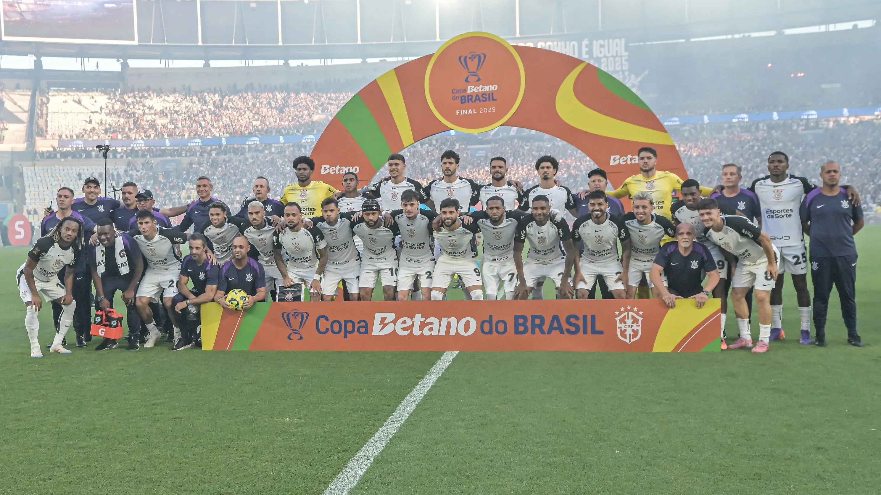 Corinthians na Copa do Brasil. Foto: Thiago Ribeiro/AGIF