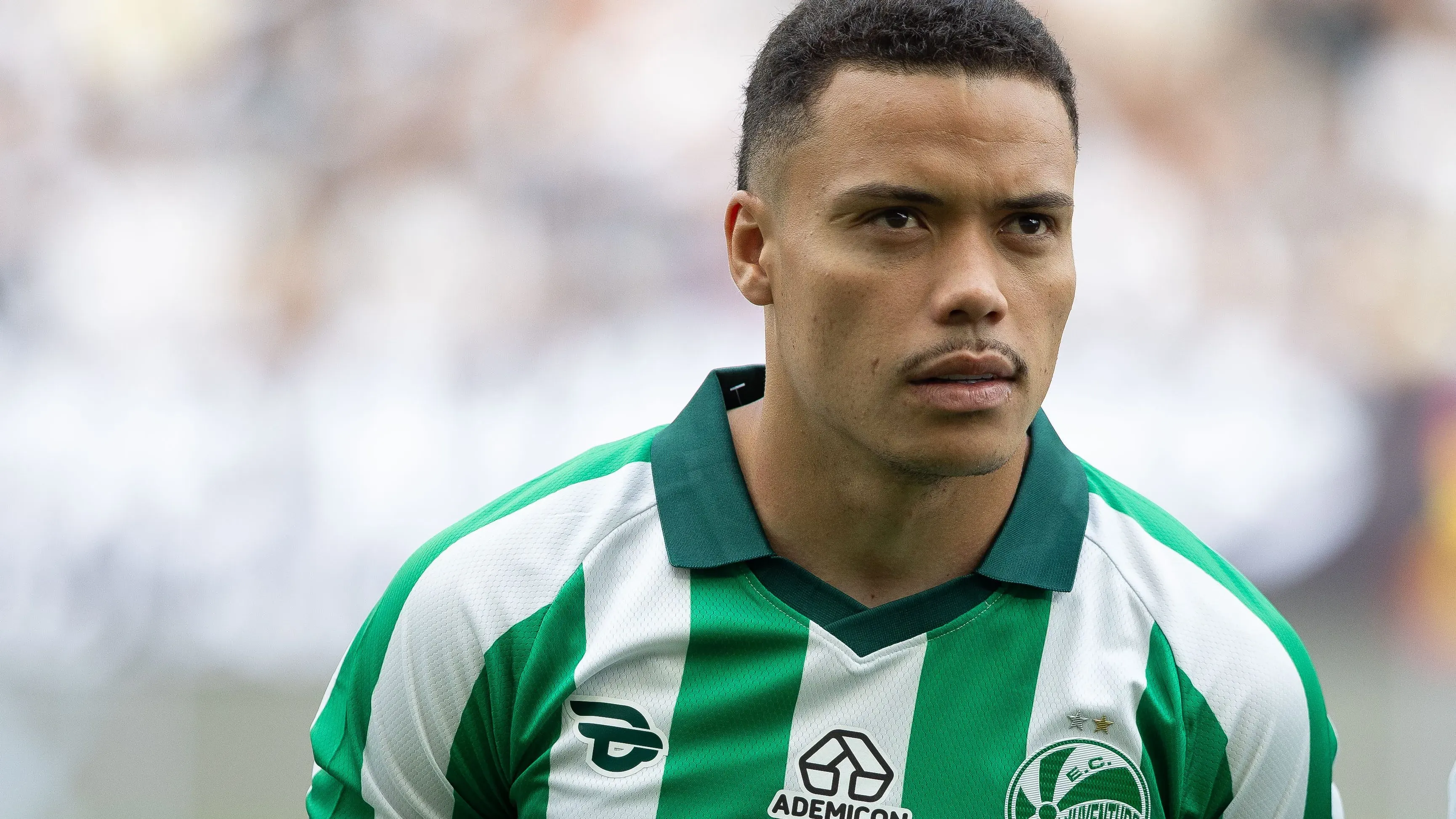 SP – SAO PAULO – 07/12/2025 – BRASILEIRO A 2025, CORINTHIANS X JUVENTUDE – Mandaca jogador do Juventude durante partida contra o Corinthians no estadio Arena Corinthians pelo campeonato Brasileiro A 2025. Foto: Joisel Amaral/AGIF