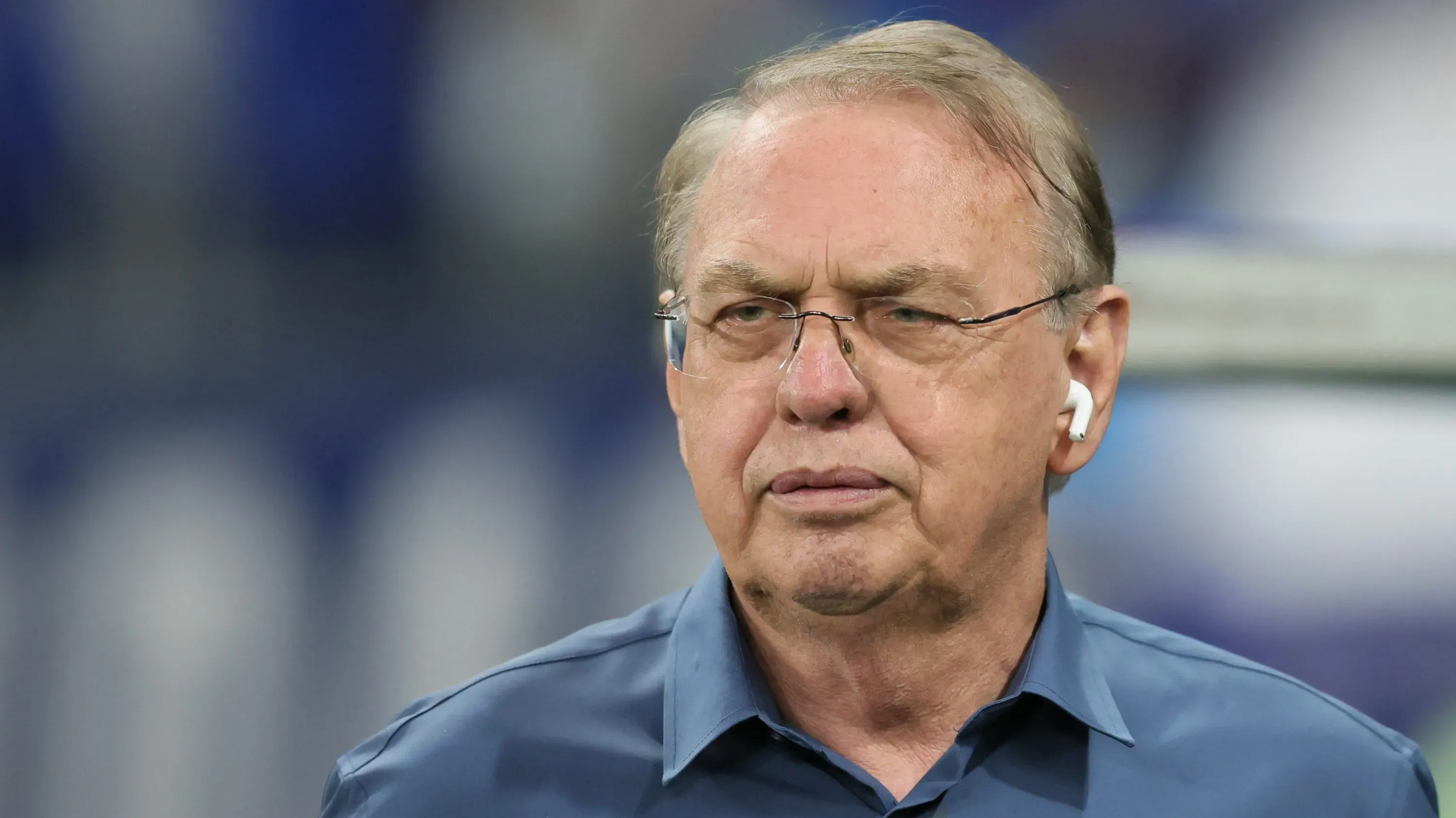 Osmar Stabile Presidente do Corinthians durante partida contra o Cruzeiro no estadio Mineirao pelo campeonato Brasileiro A 2025. Foto: Gilson Lobo/AGIF