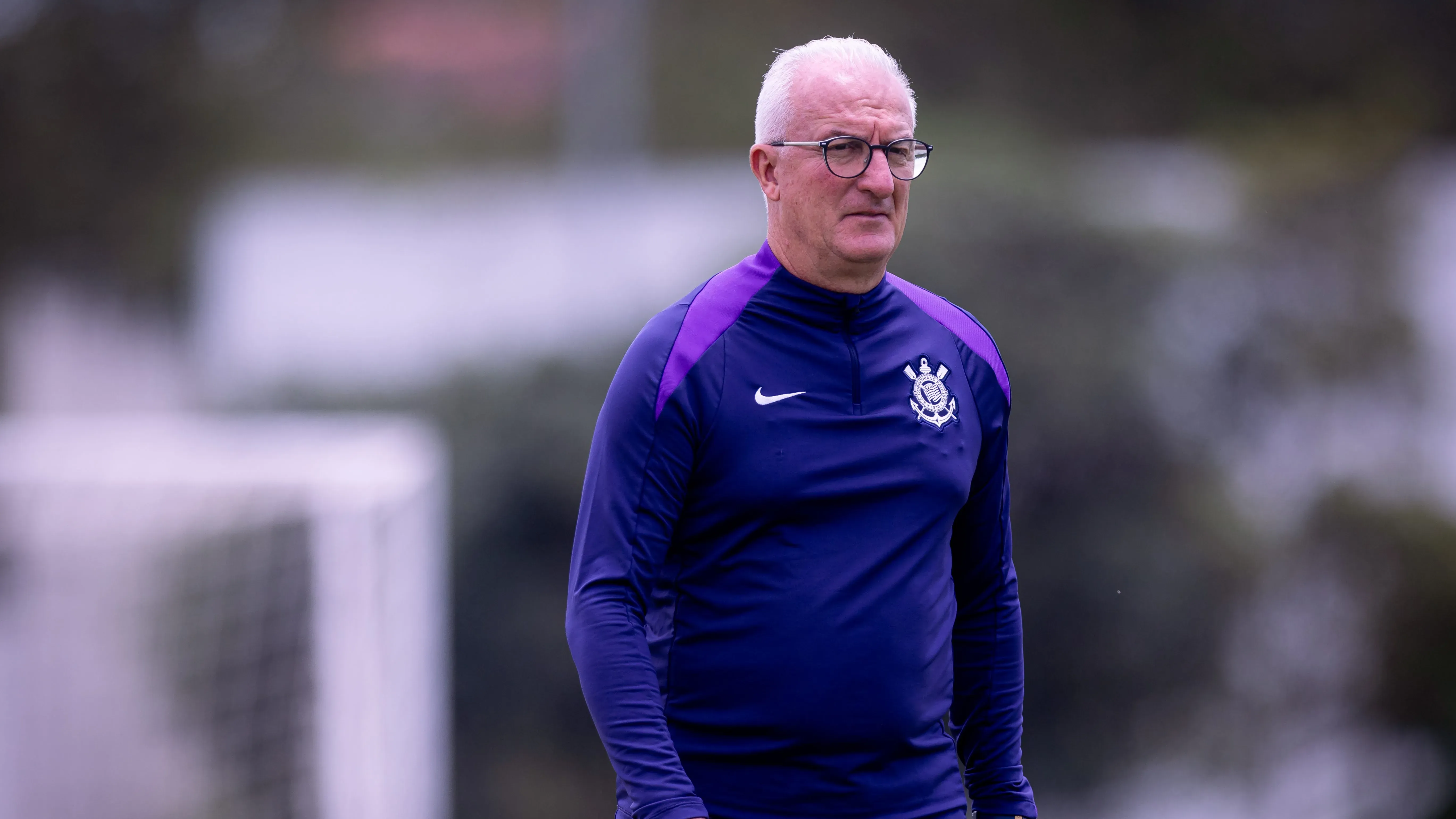 Dorival Júnior em treino no CT Joaquim Grava – Foto: Agência Corinthians – Rodrigo Coca