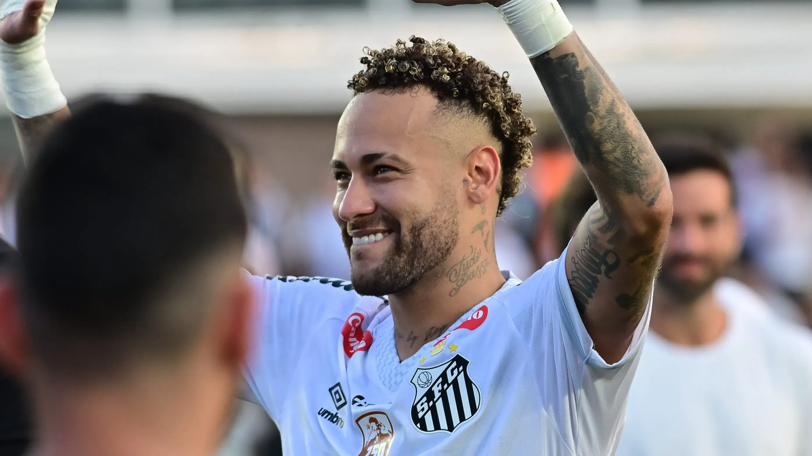 Neymar no Santos. Foto: Jota Erre/AGIF