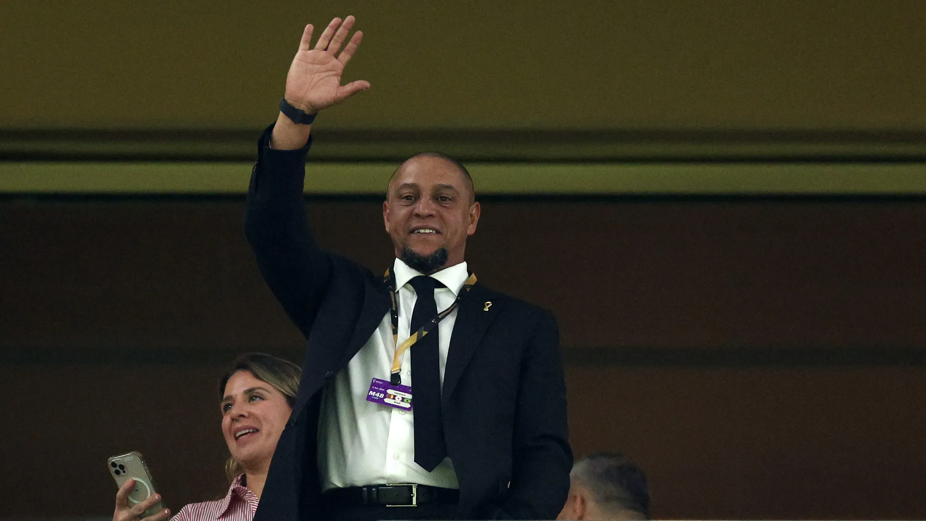 Roberto Carlos, ex-jogador do Real Madrid e Seleção Brasileira