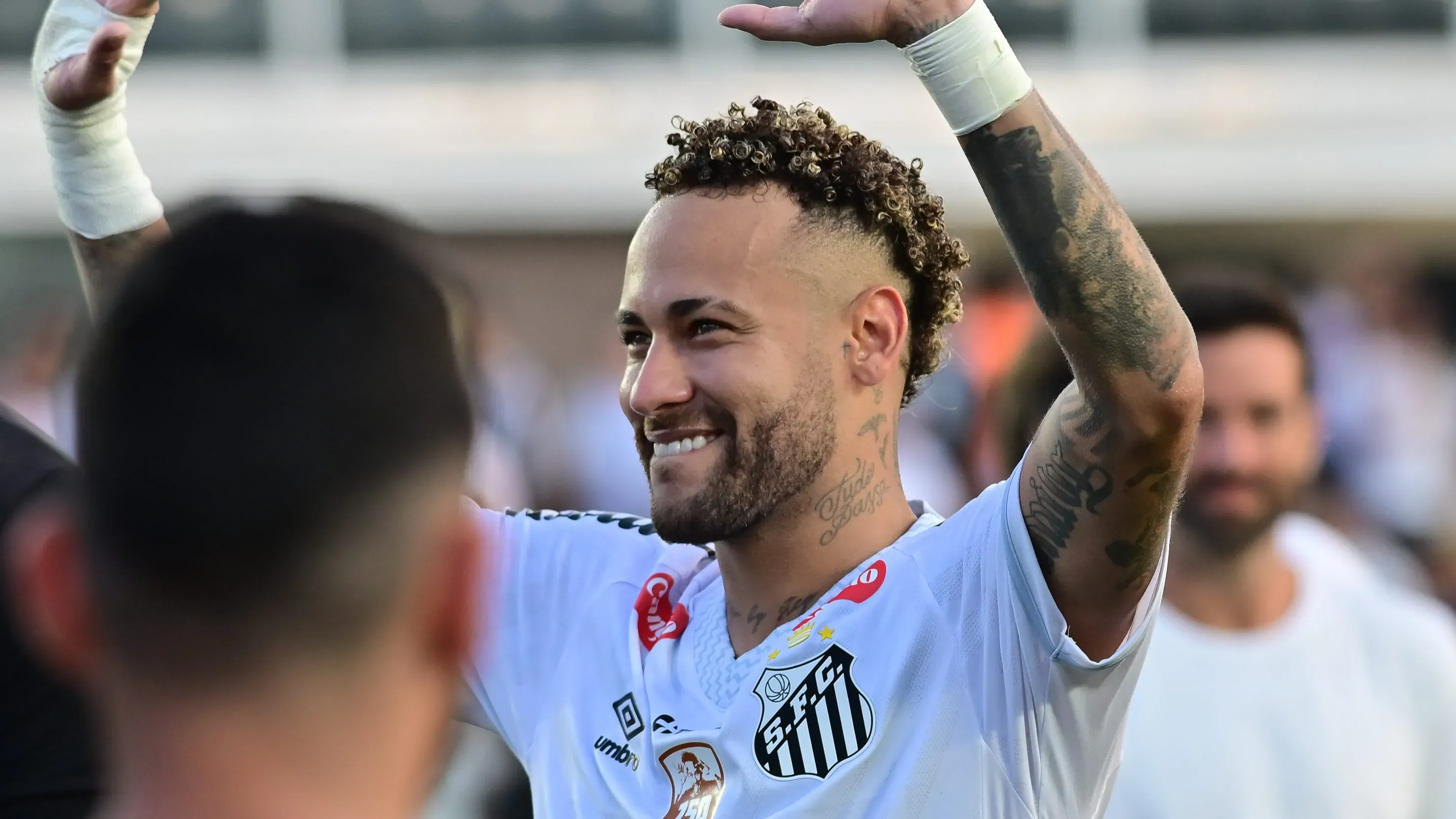 Neymar no Santos. Foto: Jota Erre/AGIF