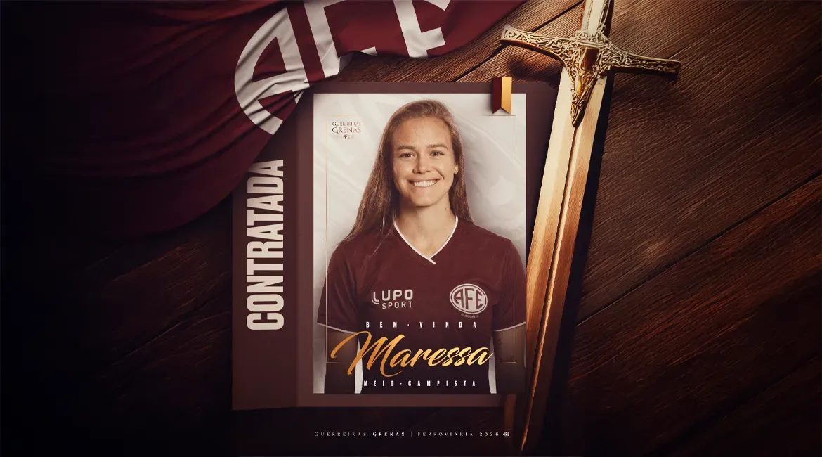 Anúncio da meia Maressa pela Ferroviária