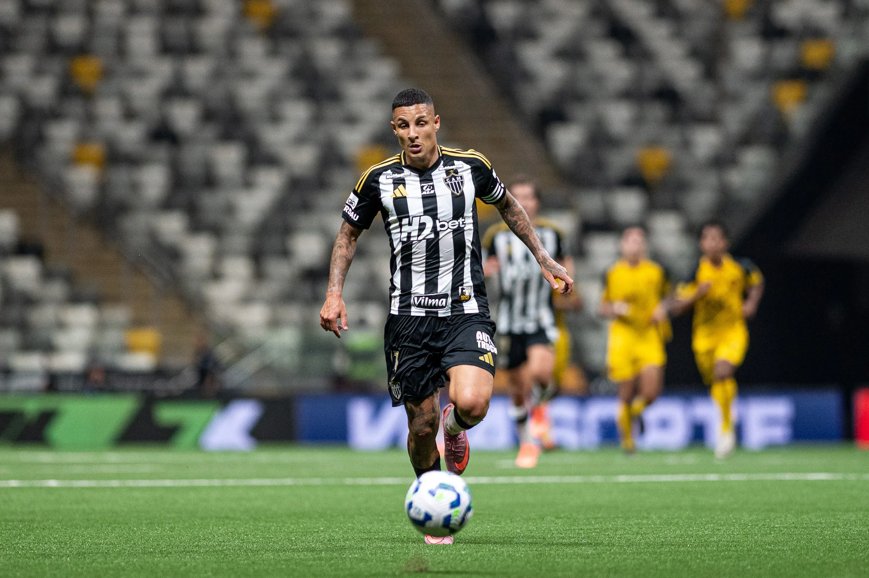 Arana durante partida pelo Atlético-MG. Foto: Alessandra Torres/AGIF