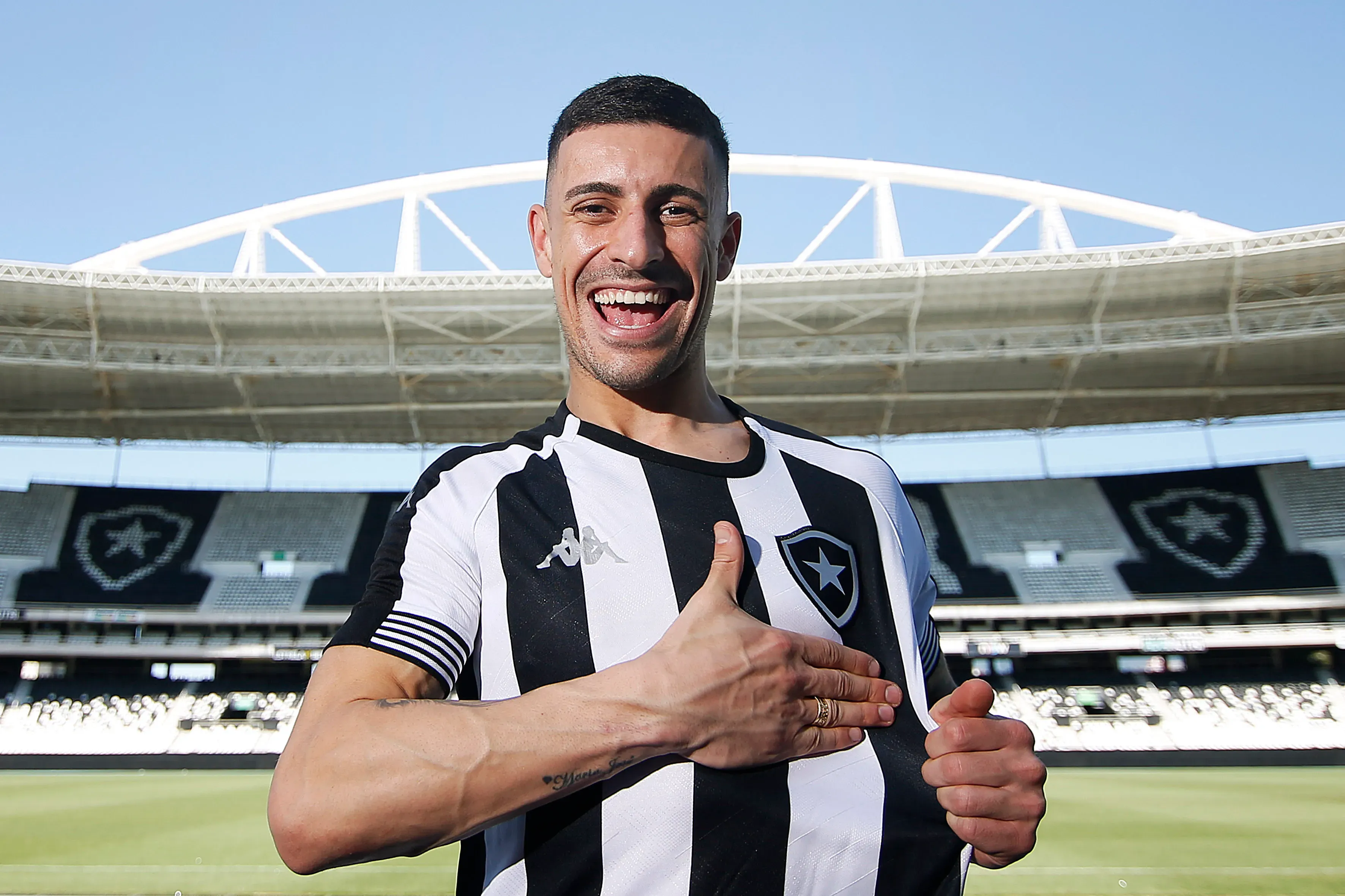 Philipe Sampaio, ex-Botafogo. Foto: Vitor Silva/Botafogo.