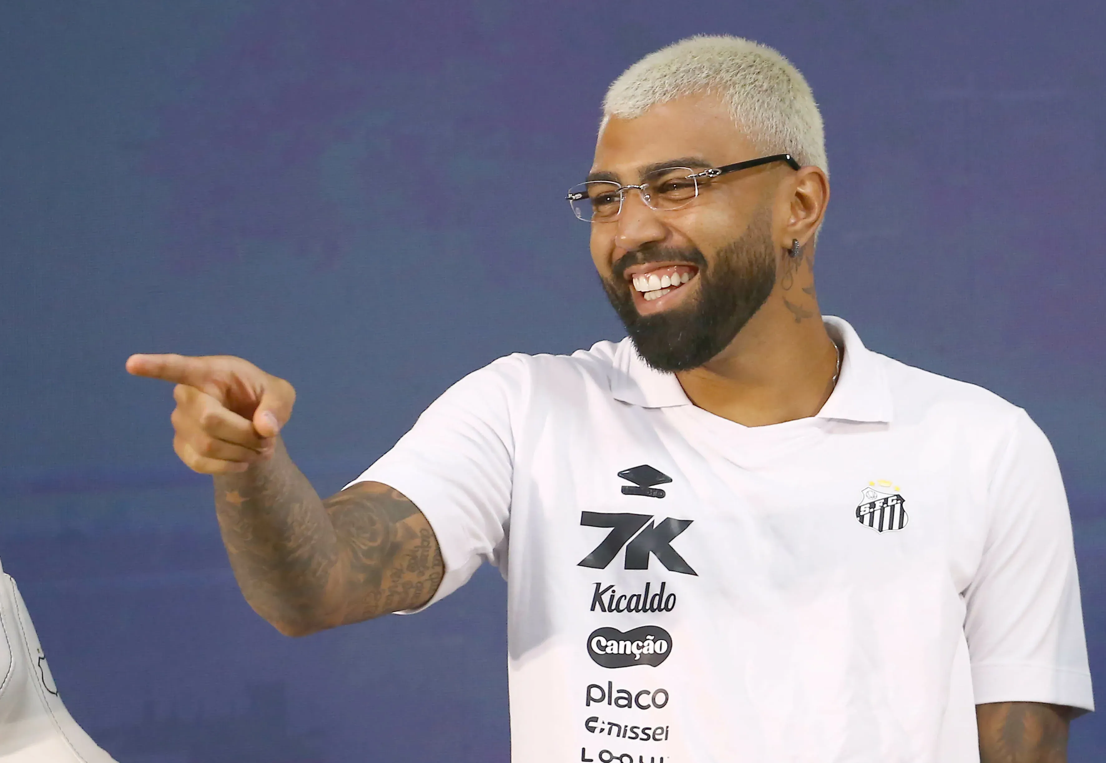 Gabigol no Santos. Foto: Mauricio De Souza/AGIF