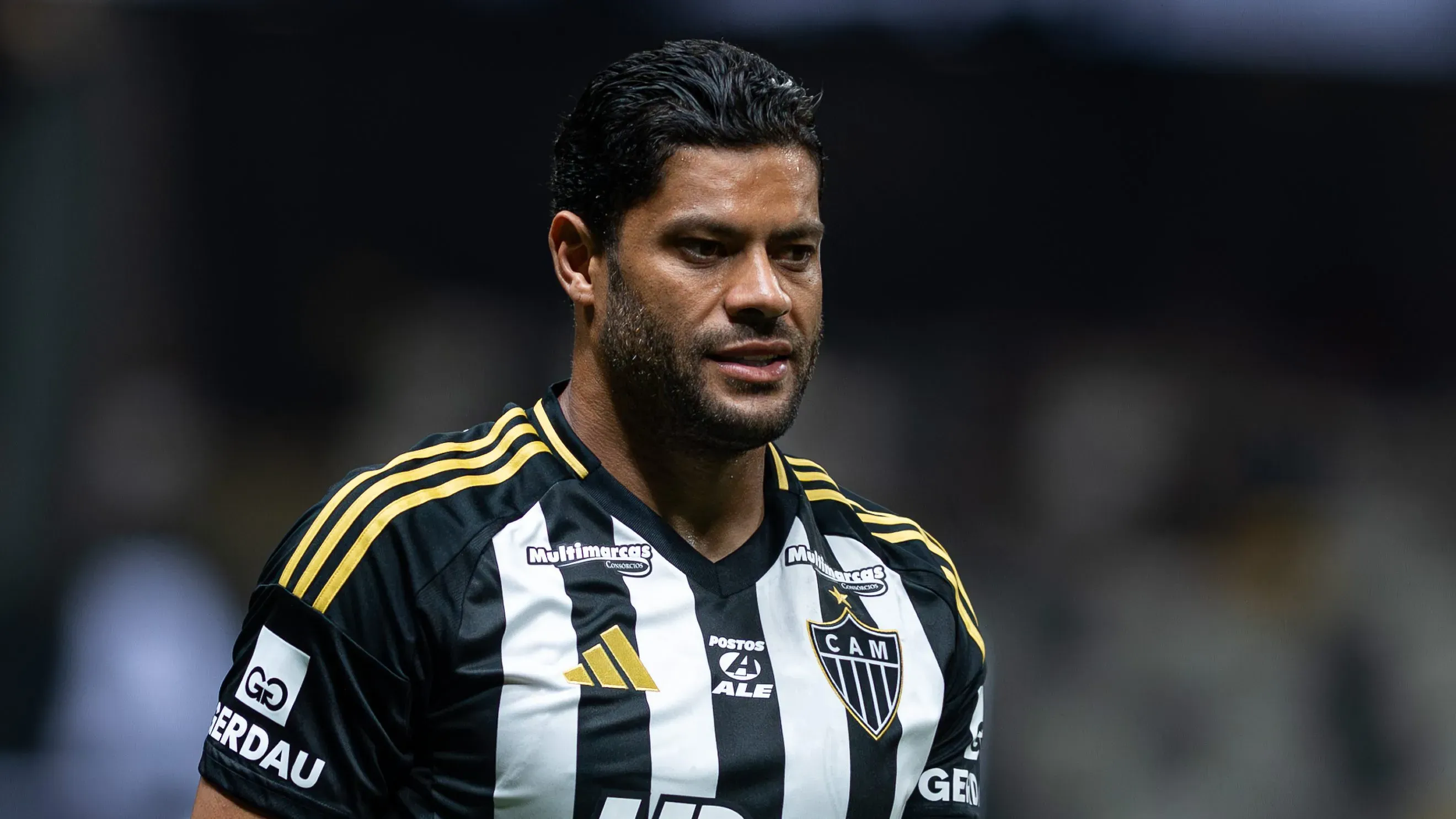 Hulk pelo Atlético. Foto: Alessandra Torres/AGIF