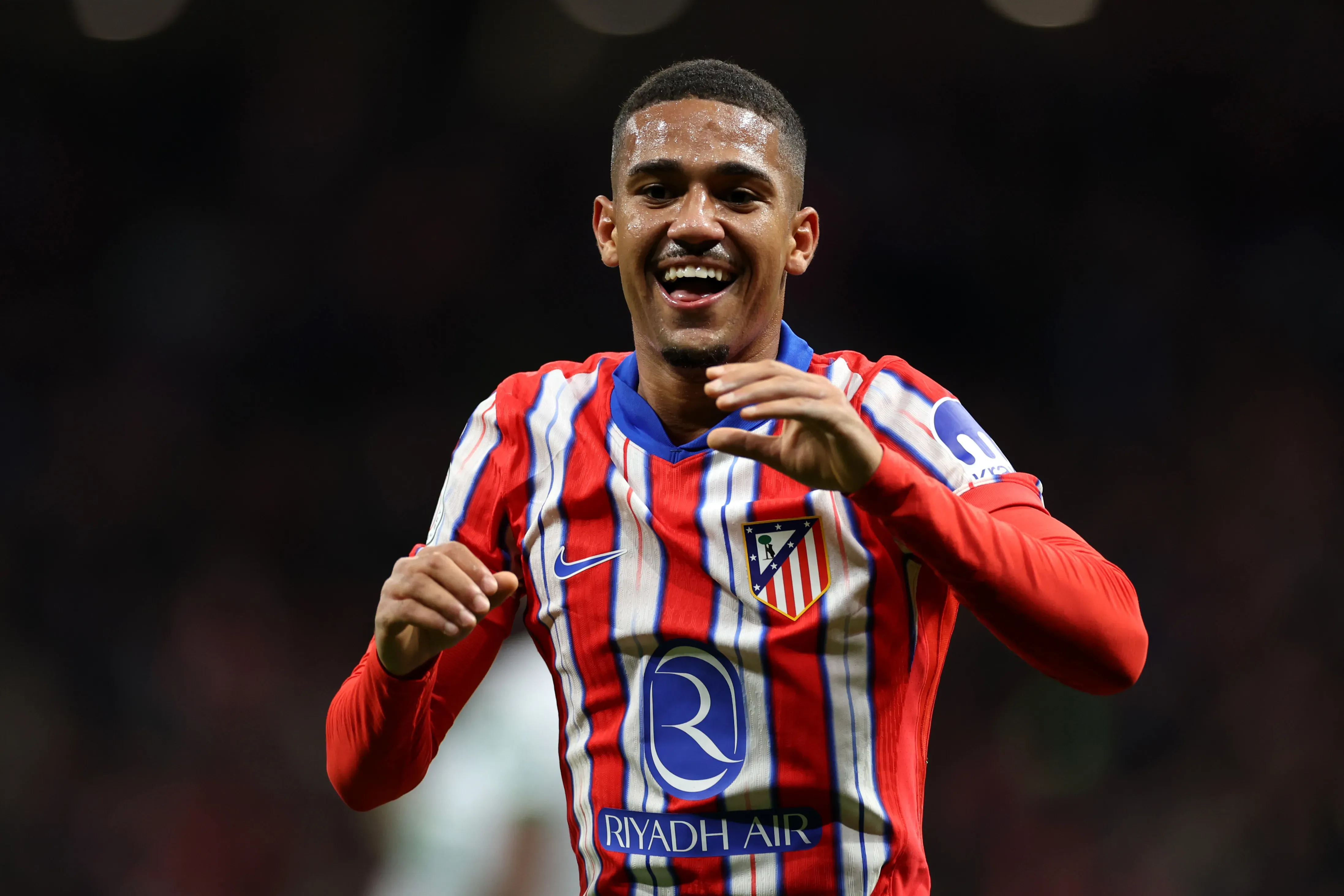 Samuel Lino atuando pelo Atletico de Madrid. (Photo by Florencia Tan Jun/Getty Images)