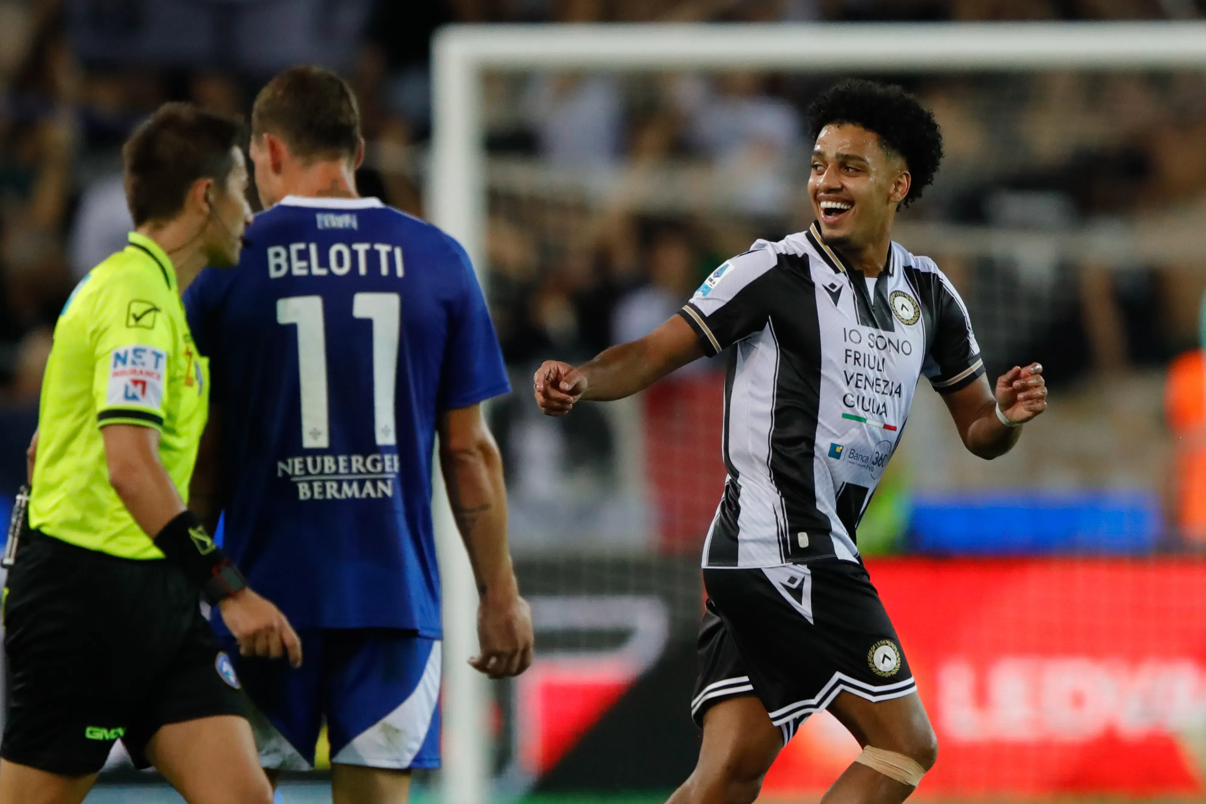 Brenner em ação pela Udinese. Photo by Timothy Rogers/Getty Images